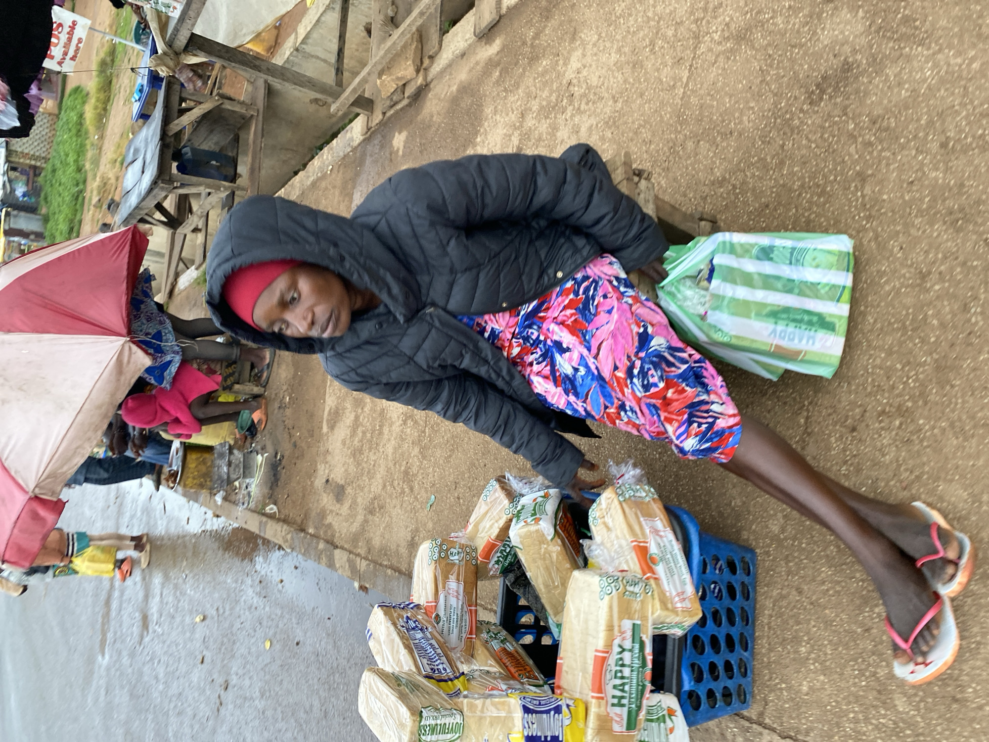 Everyday street life in Bukuru, Nigeria