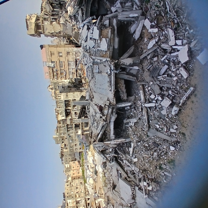 Gaza destruction and displacement camps documented by witnesses