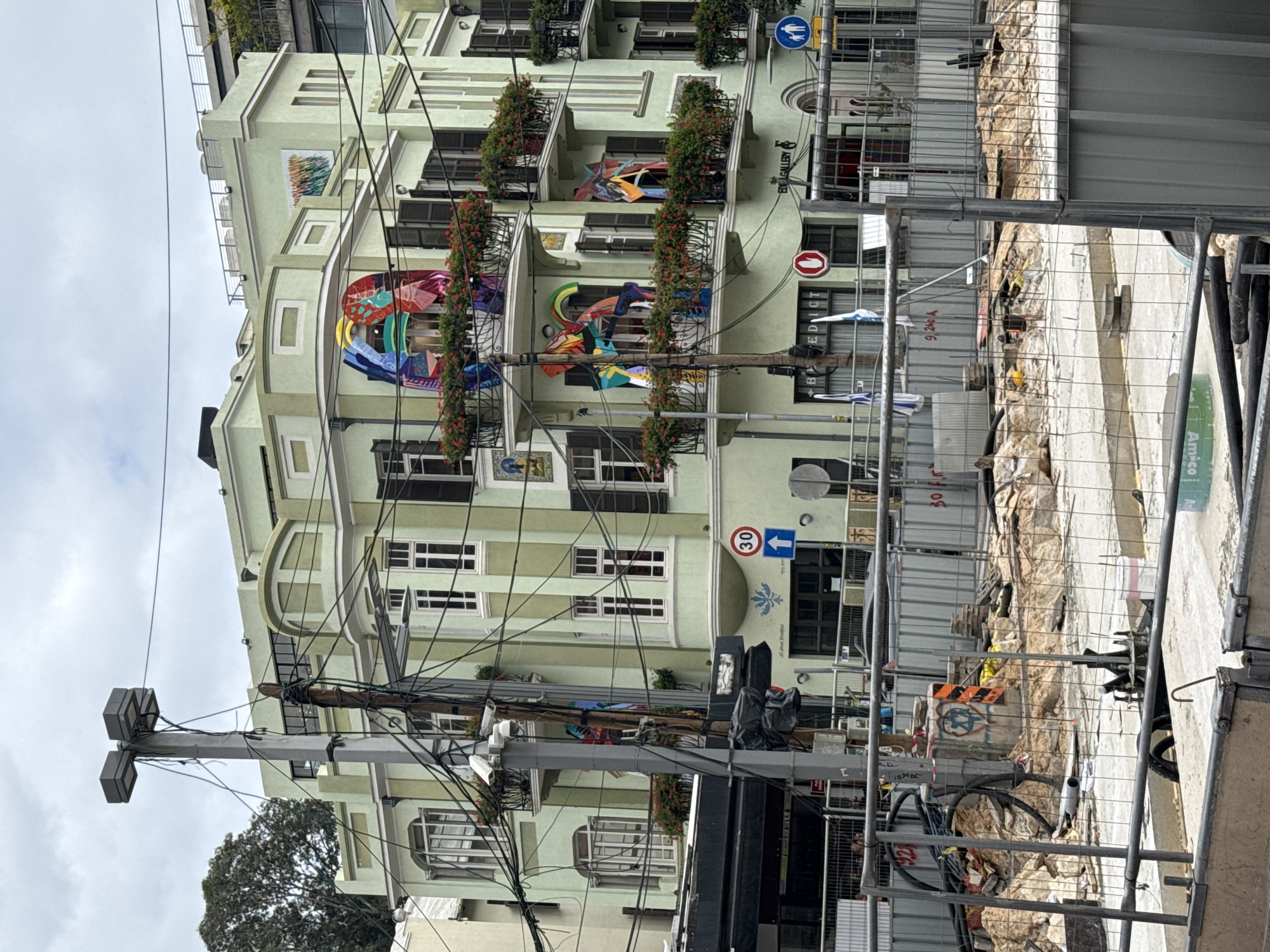 Morning street life documented across Tel Aviv neighborhoods