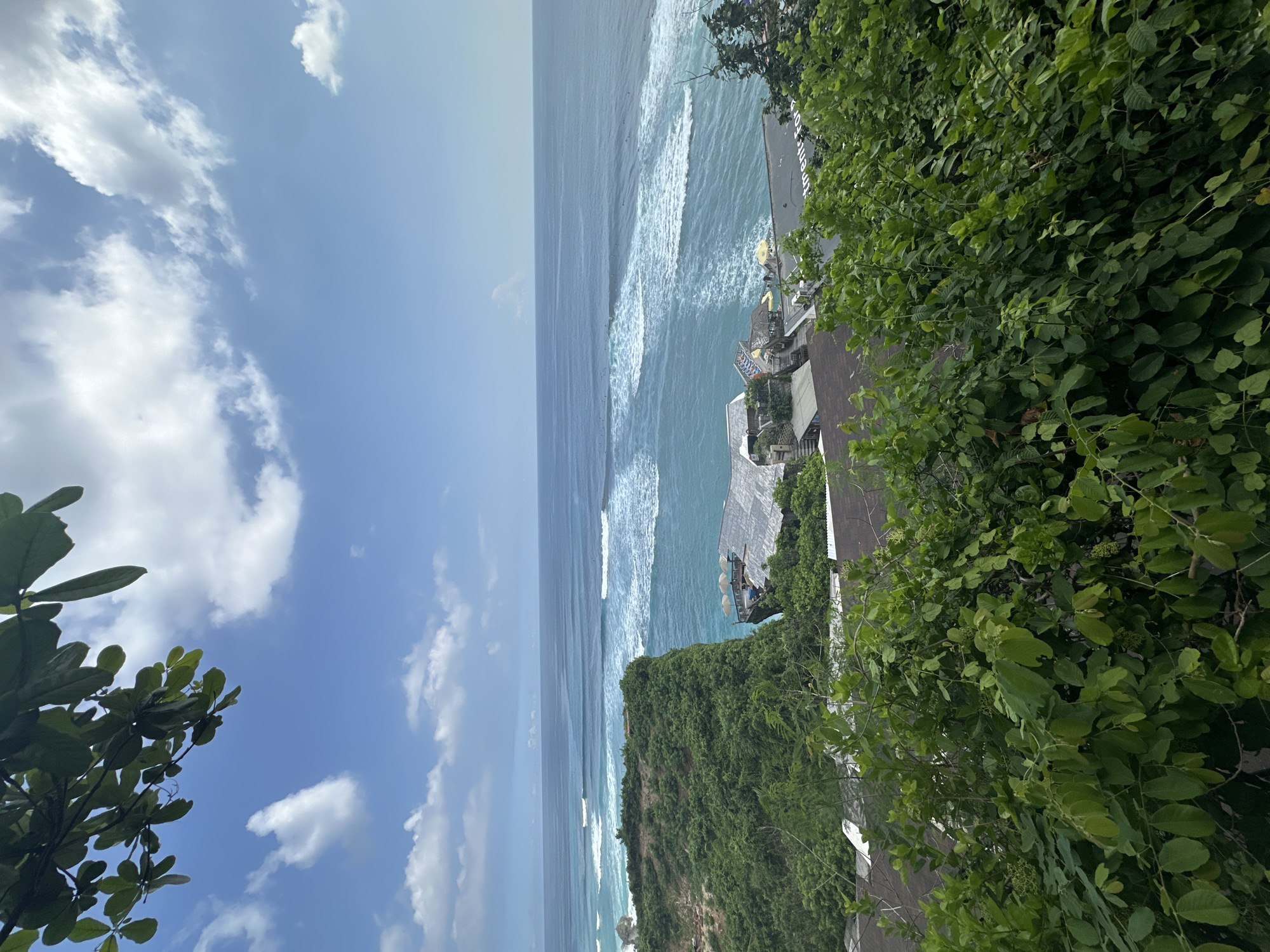Morning coastal views captured in Kuta Selatan, Indonesia