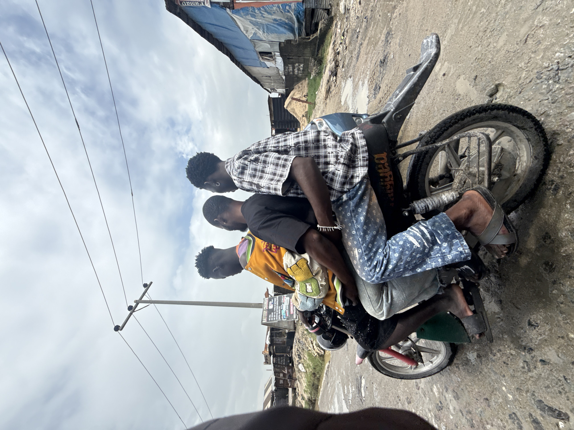 Everyday street life and commerce in Ado, Nigeria