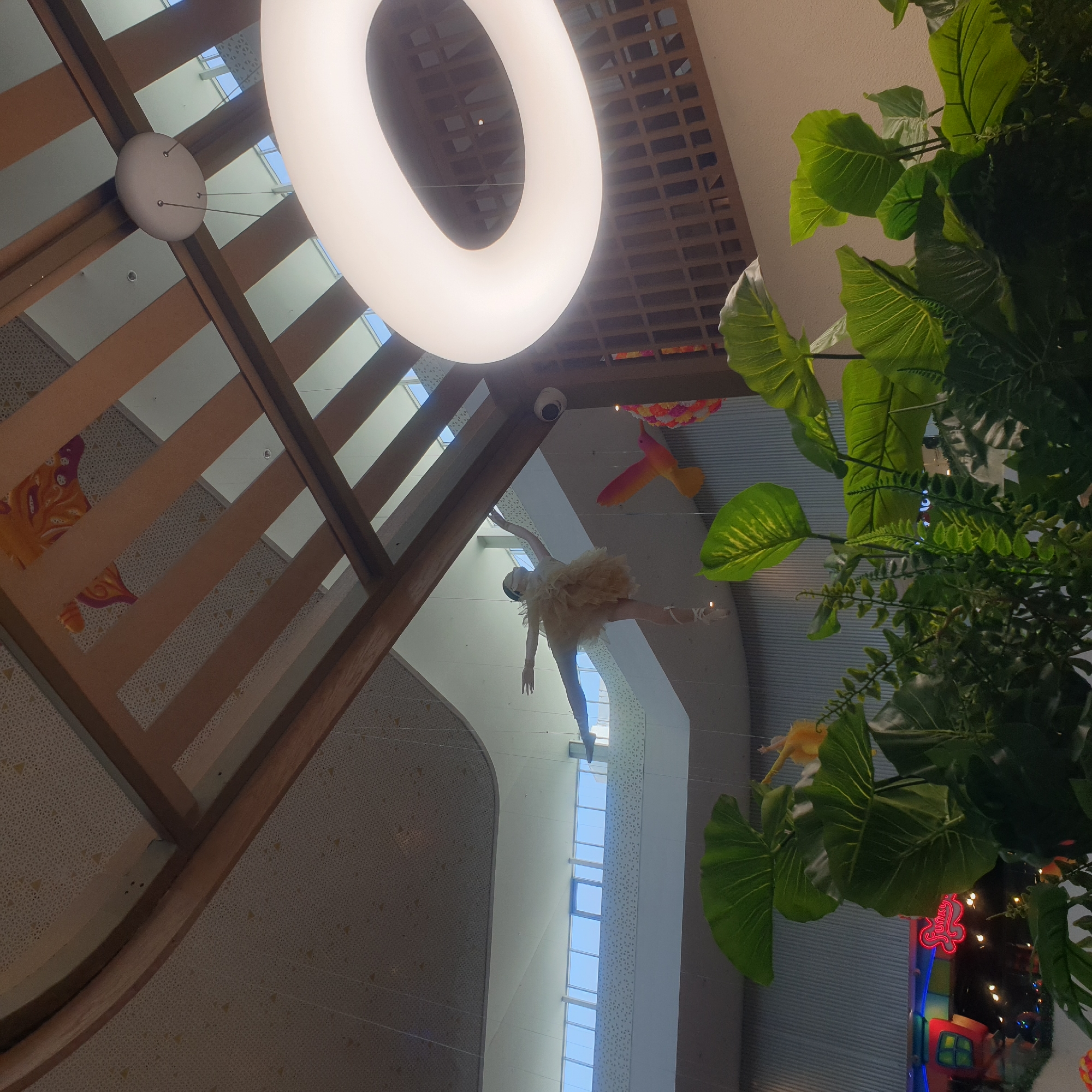 Morning shopping mall visit documented in Shymkent, Kazakhstan