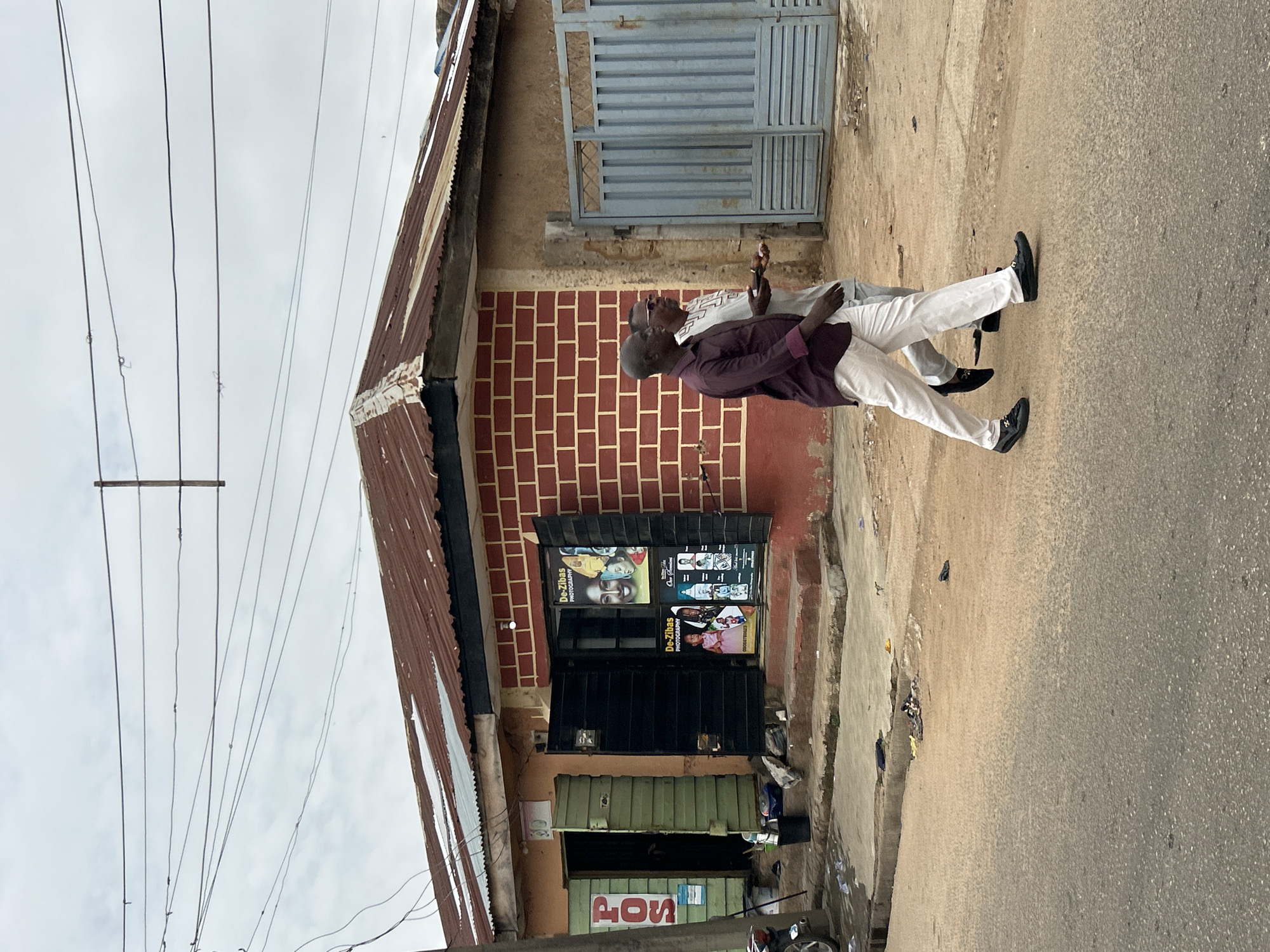 Men spotted walking, riding motorcycles in Jos Nigeria