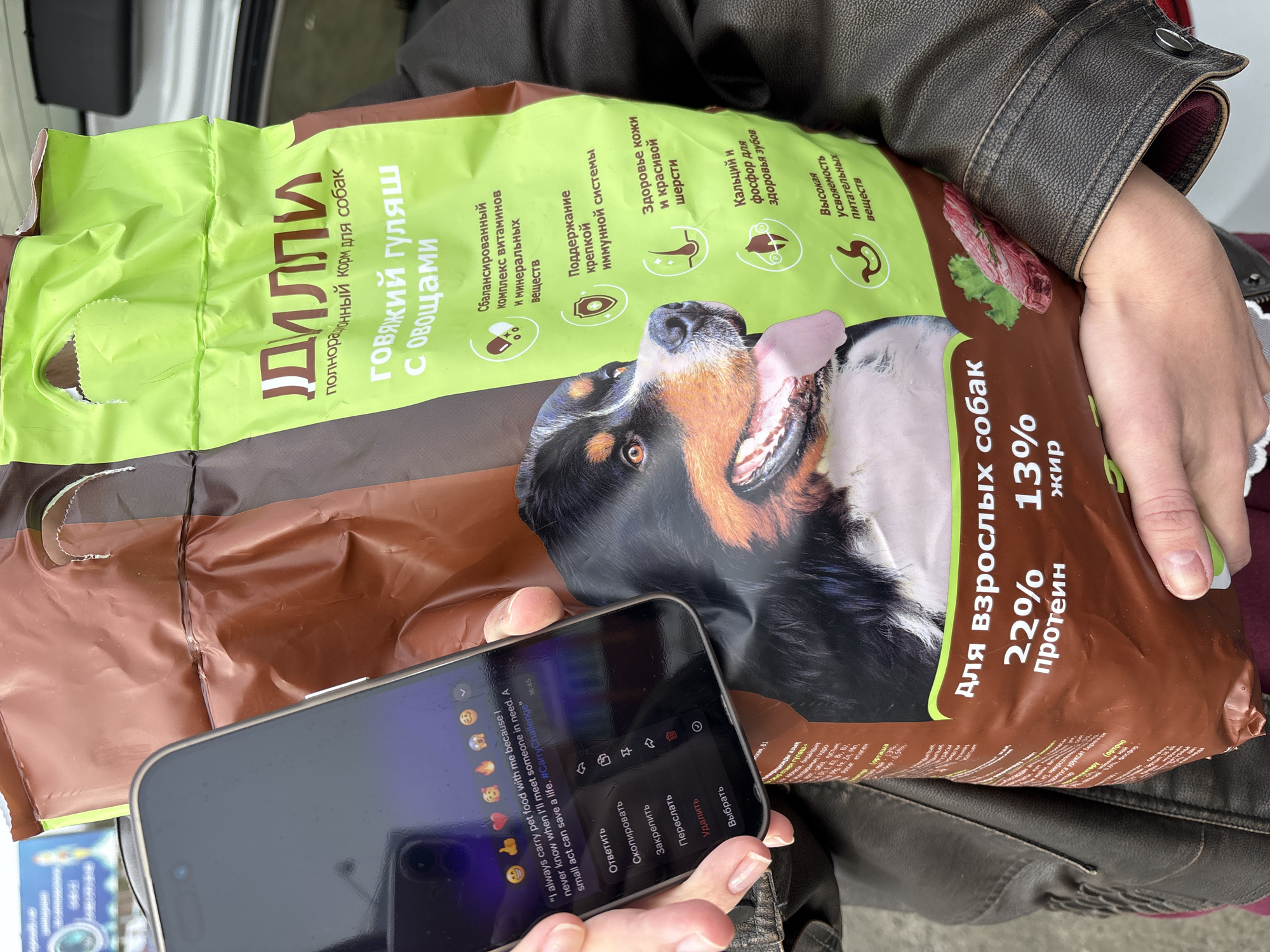 Workshop tire changing and #CarryChallenge documented in Ust-Ilimsk