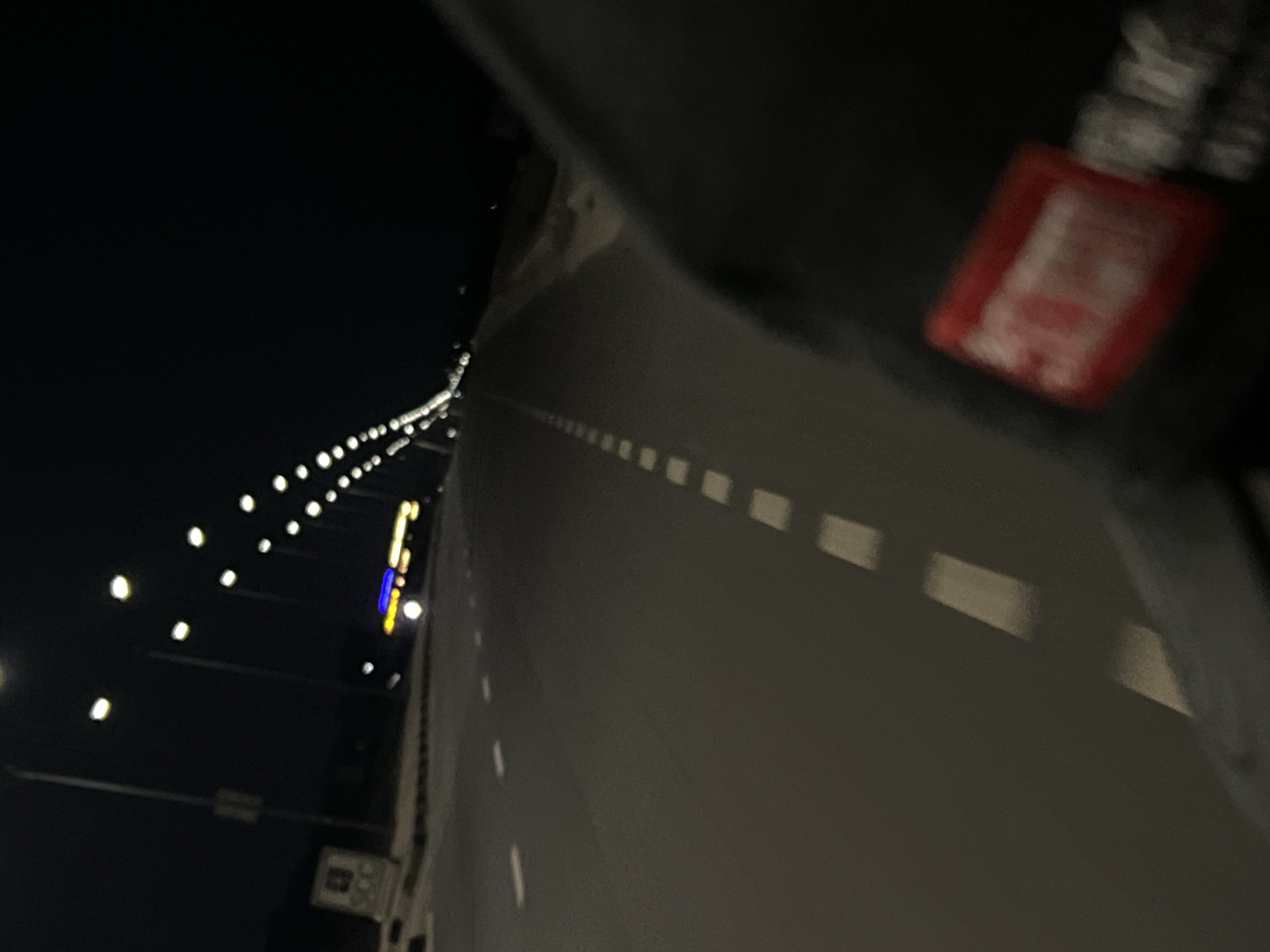 Nighttime bridge photograph captured in Dam Camp, Nigeria