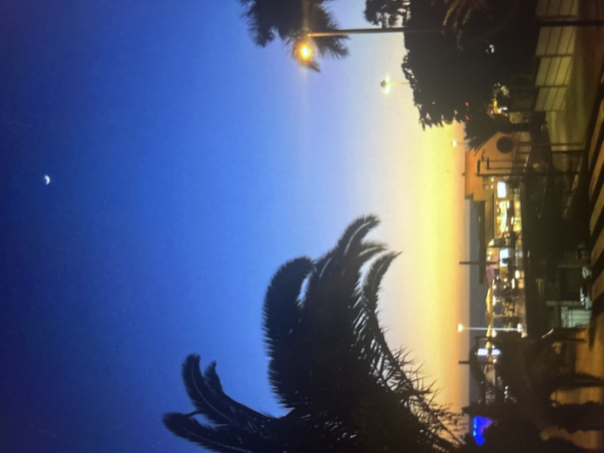 Coastal sunset documented across urban locations June 5th