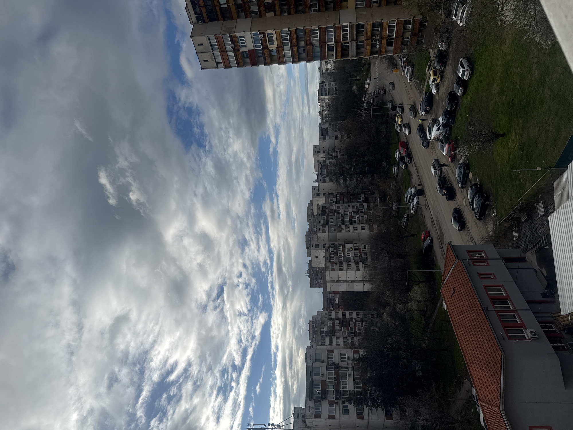 Sofia resident documents neighborhood views and indoor cat scene