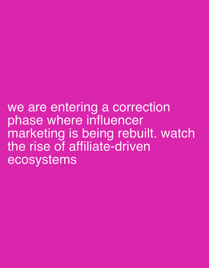 Digital displays in London show influencer marketing shift messages
