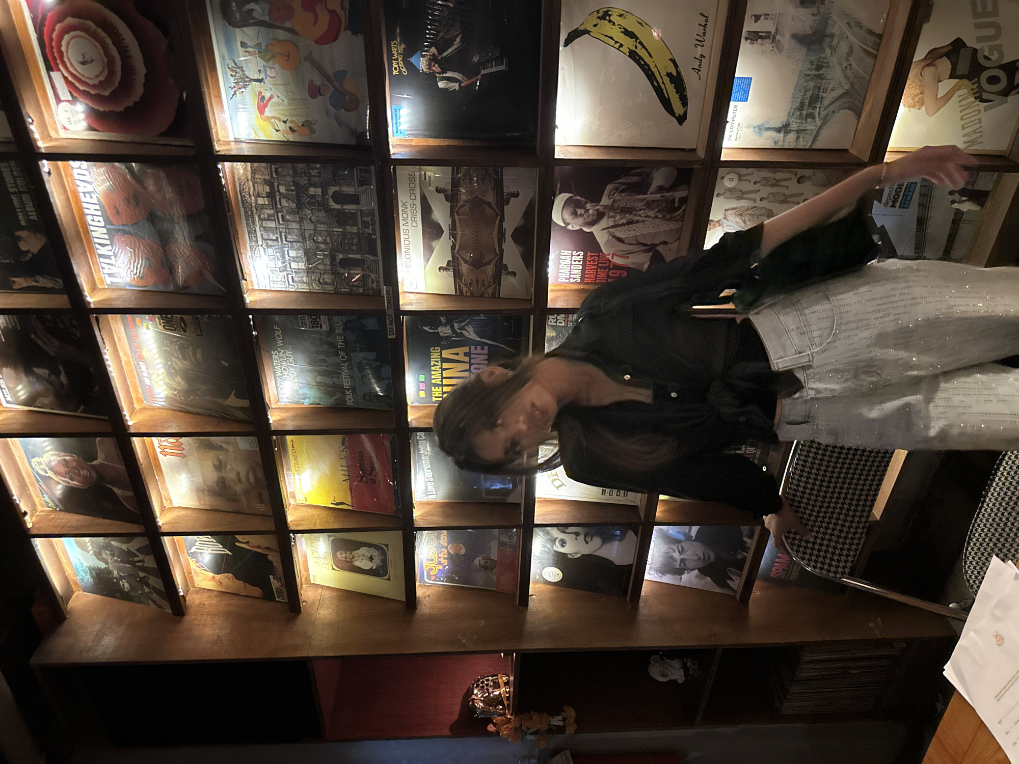Dining at vinyl record-themed restaurant in Davao City
