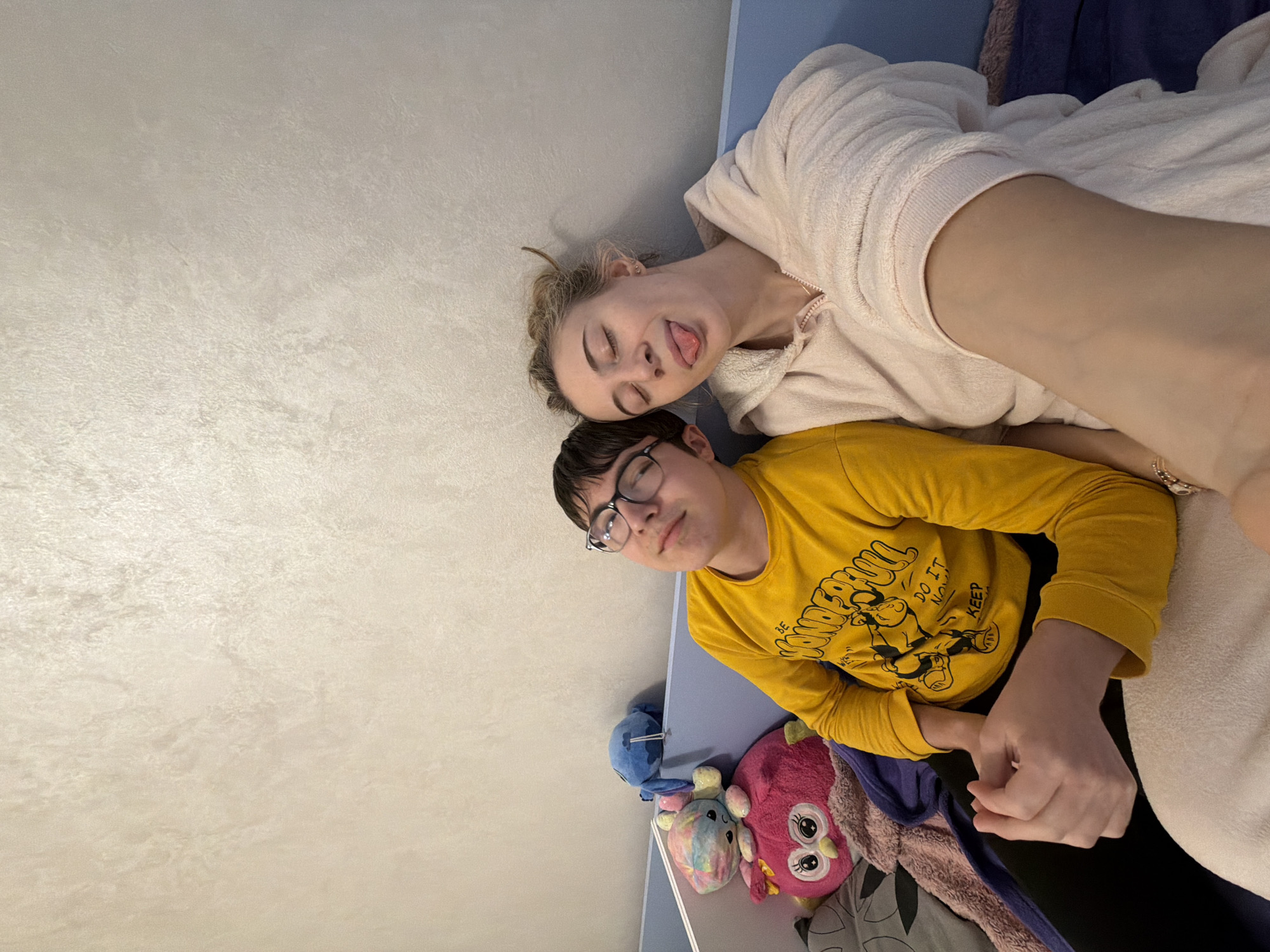 Indoor photos document two people in Plovdiv residence