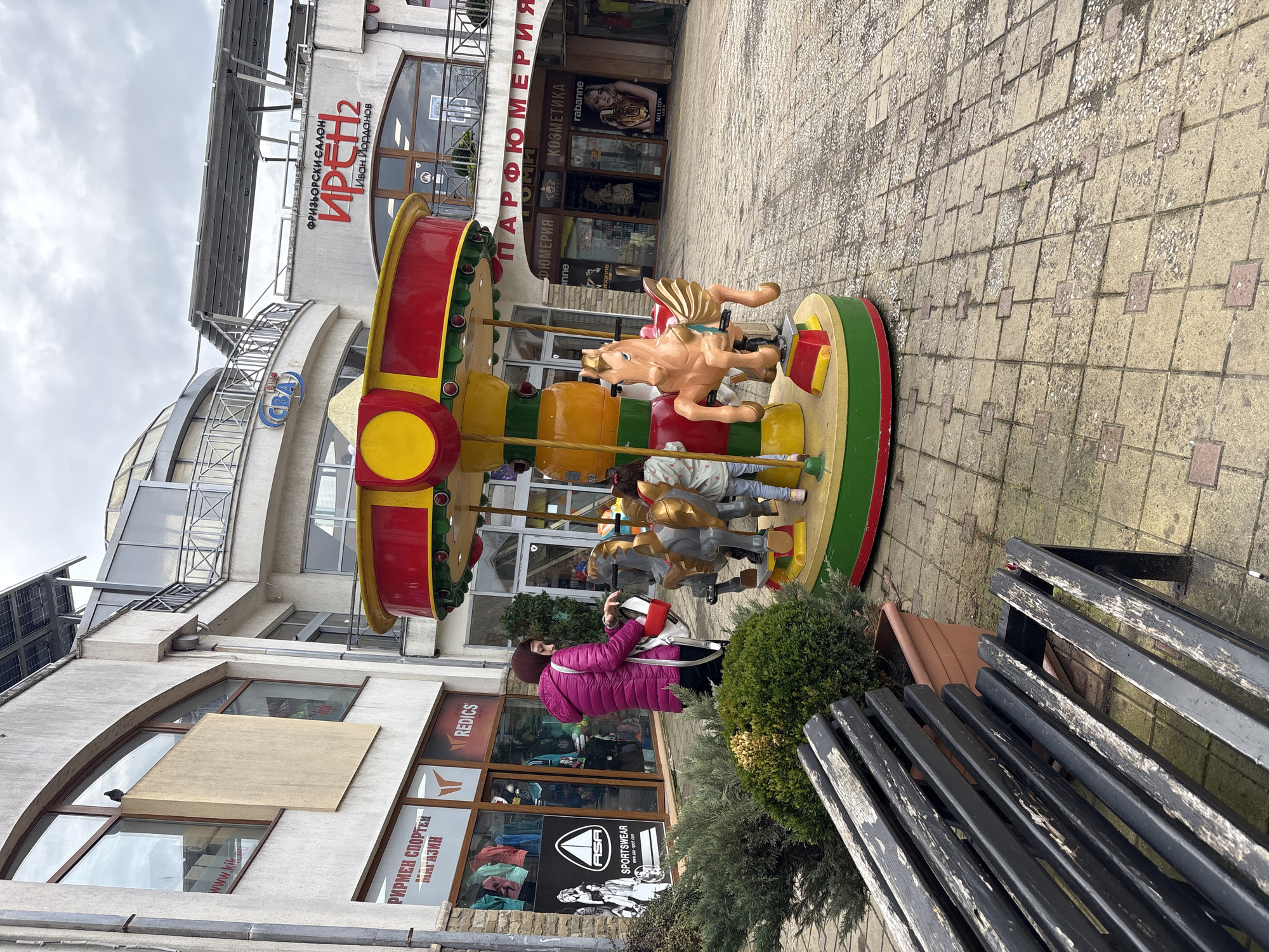 Everyday life documented across Veliko Tarnovo marketplace and streets