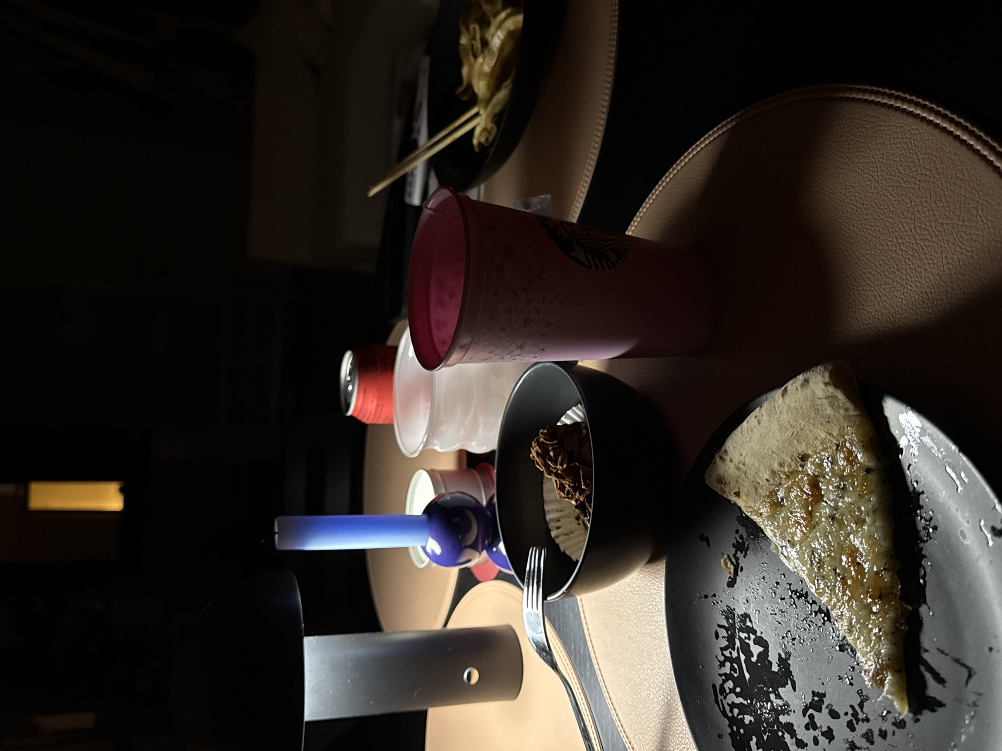 Evening snack setup photographed in Barcelona apartment