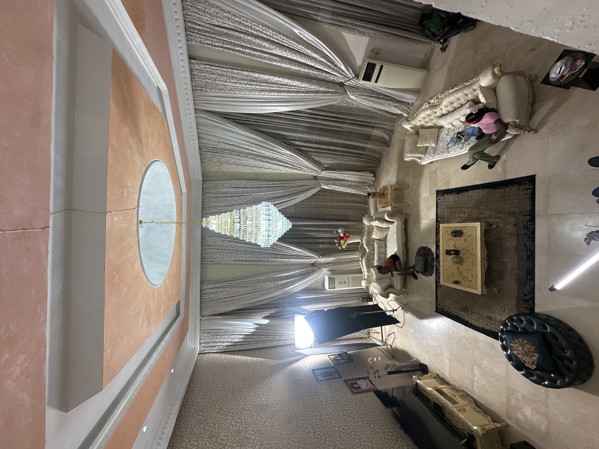 Luxury home interior documented in Lekki, Nigeria