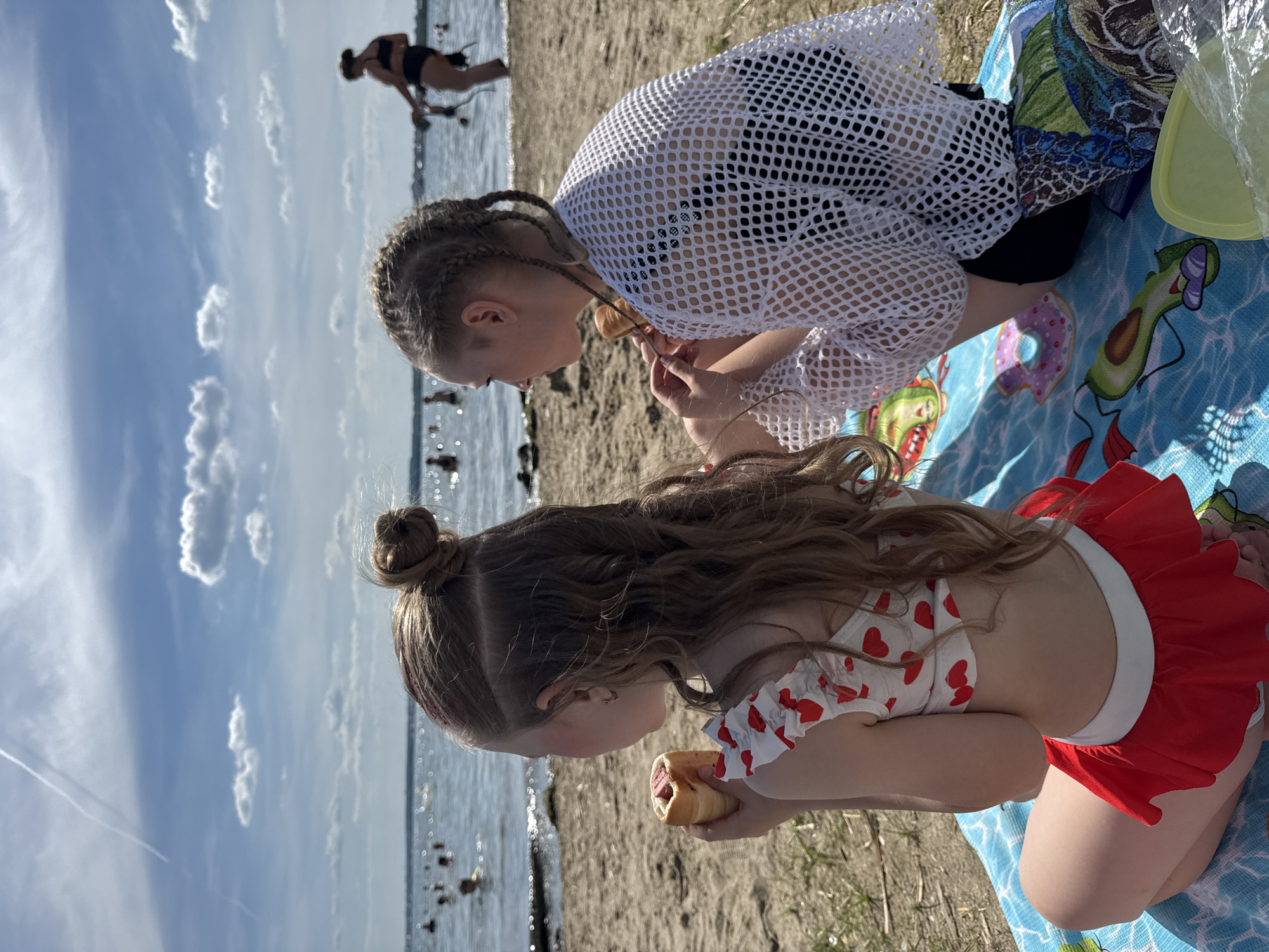 Lakeside beach day in Chelyabinsk with sunscreen and swimwear