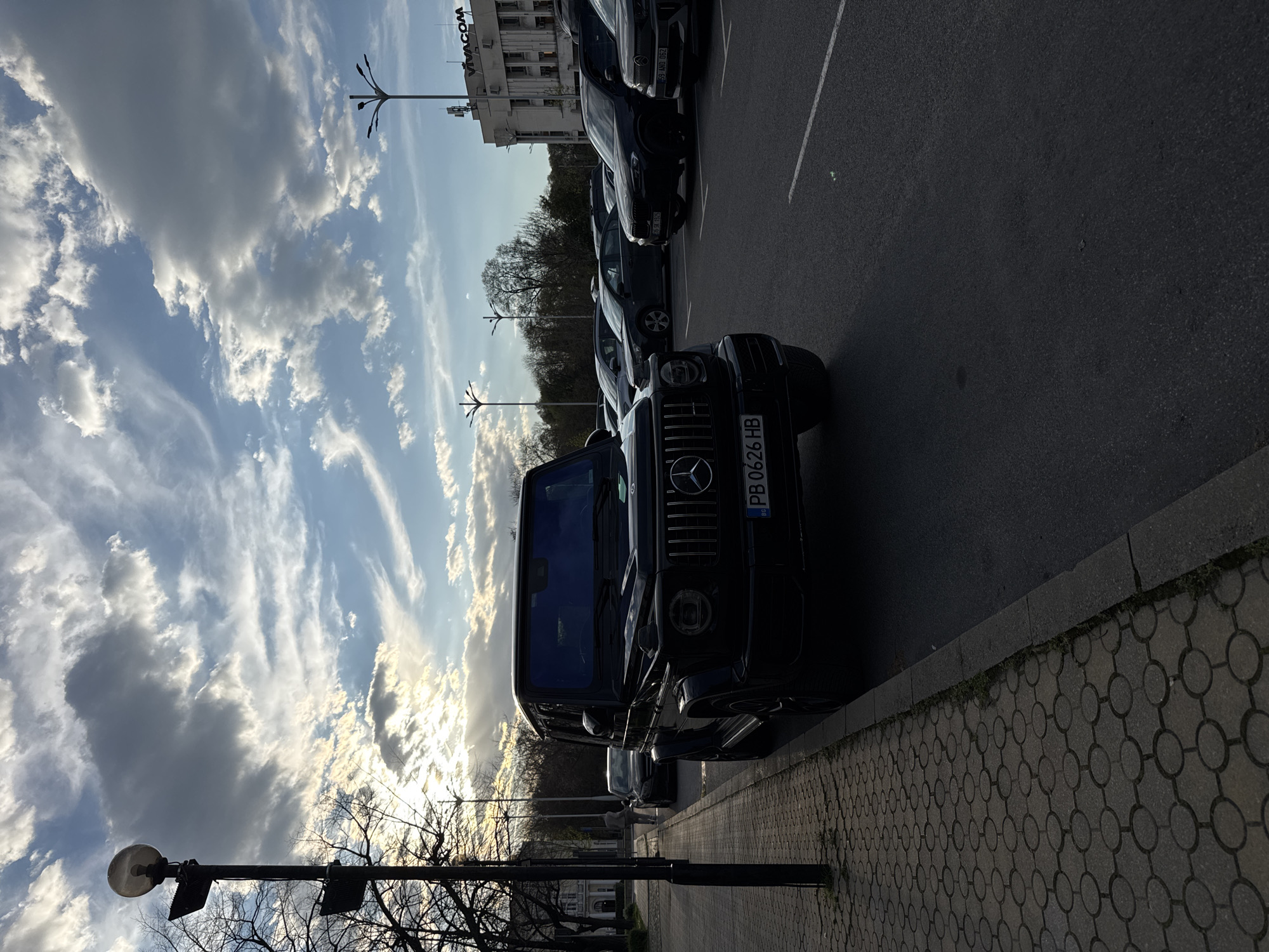 Luxury SUV draws attention, selfies in downtown Plovdiv