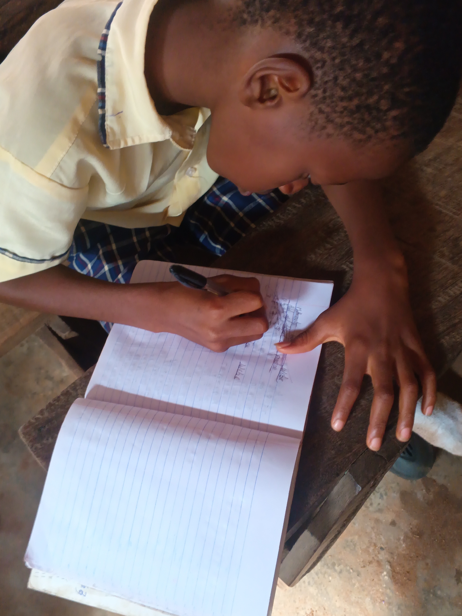 Morning school session underway in Onitsha classroom
