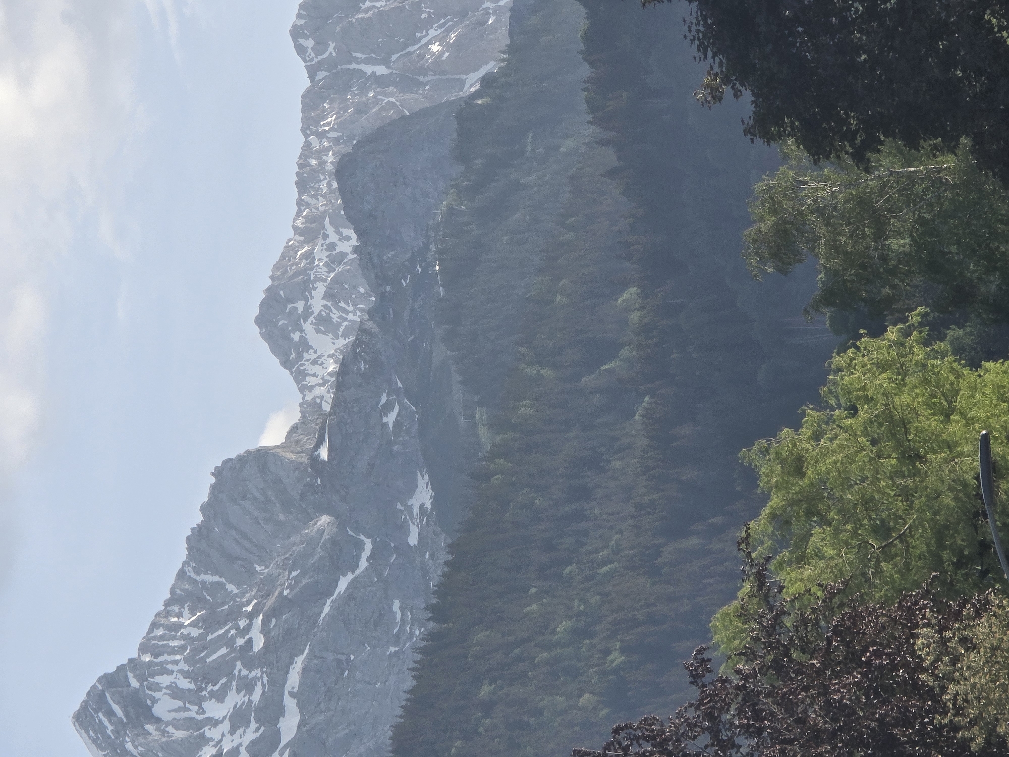 Alpine landscapes documented during afternoon walk in Garmisch-Partenkirchen