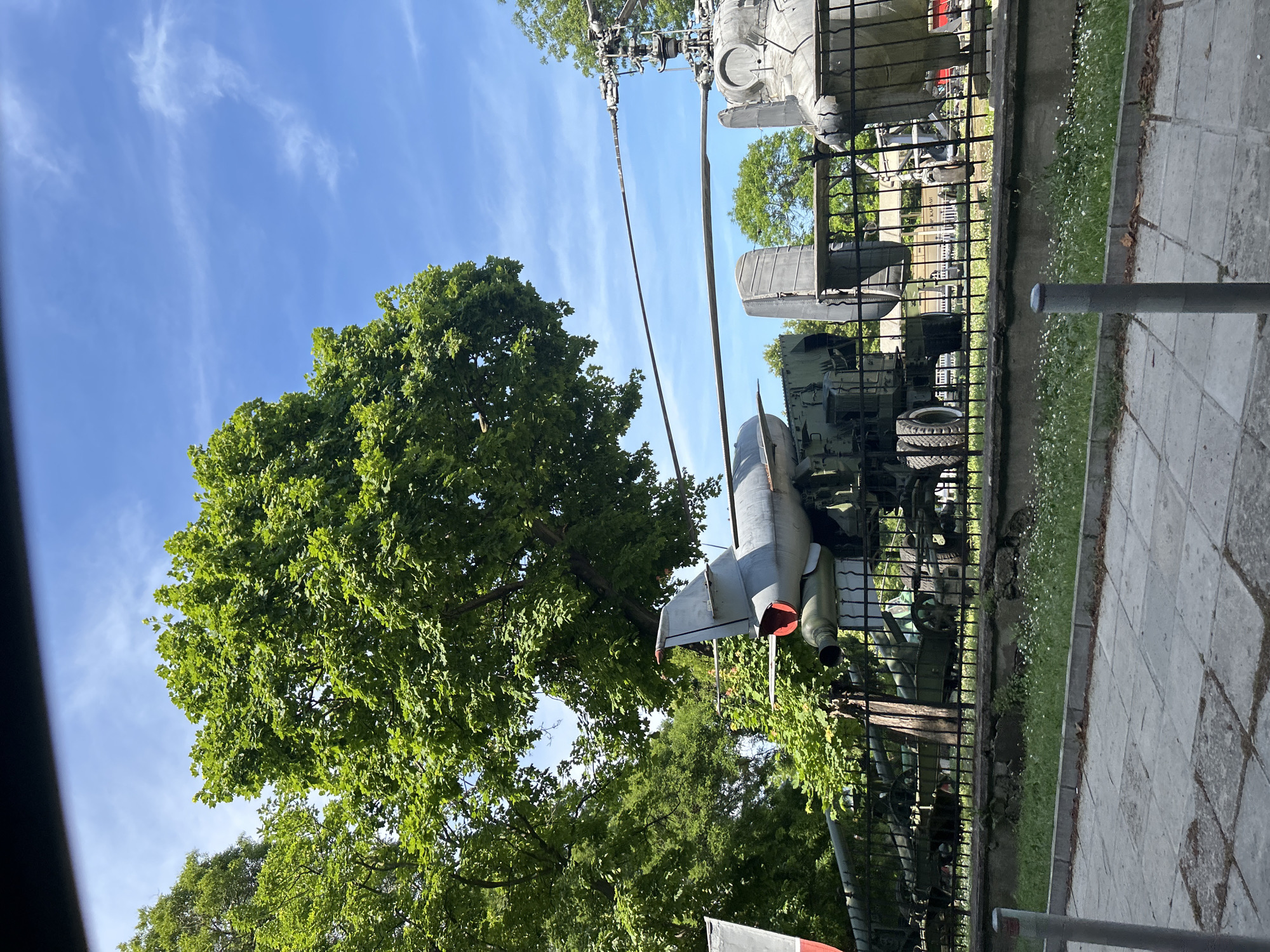 Tourist documents Naval Museum exhibits during Varna walking tour