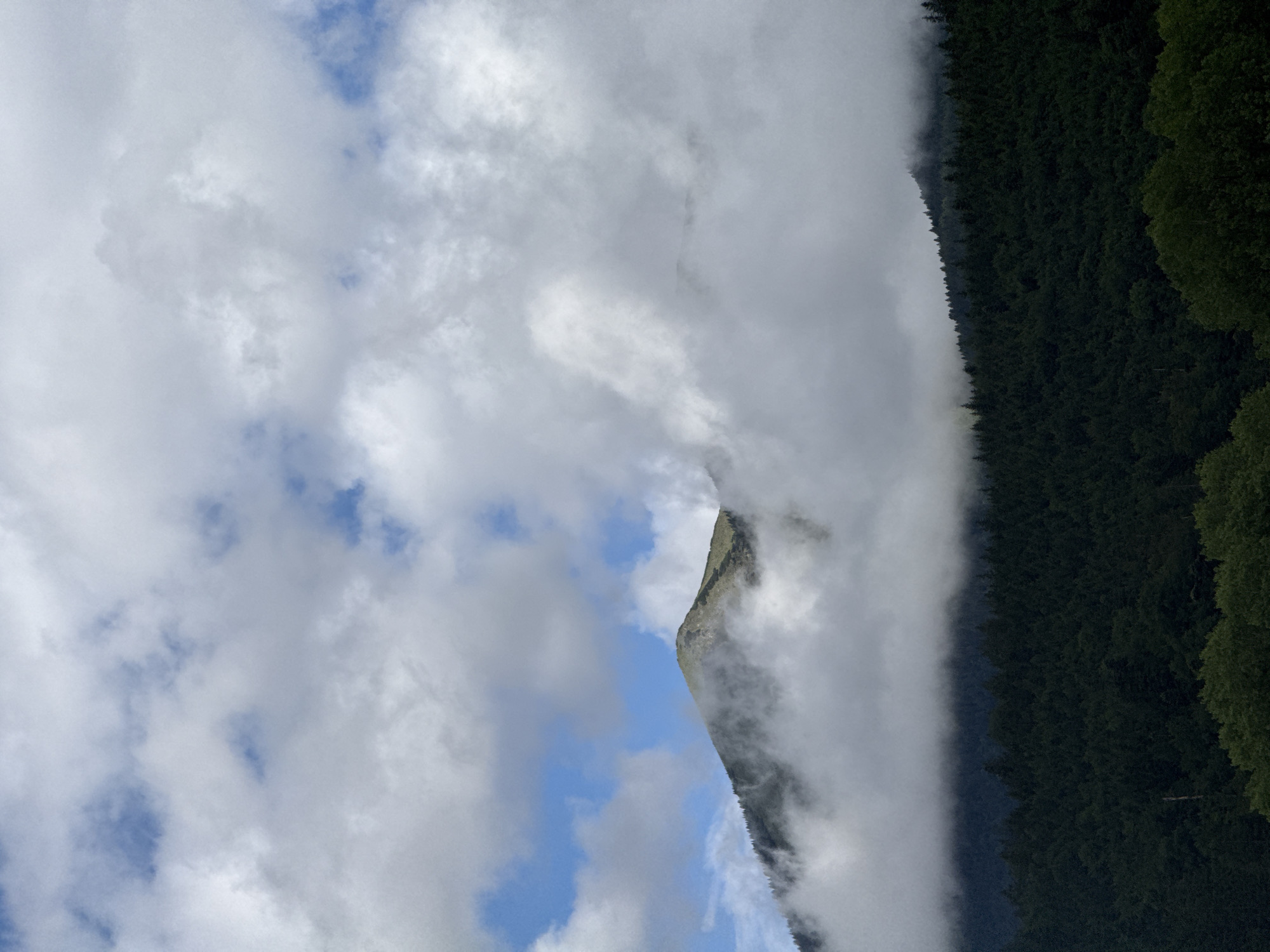 Morning routine documented amid Alpine scenery in Garmisch-Partenkirchen