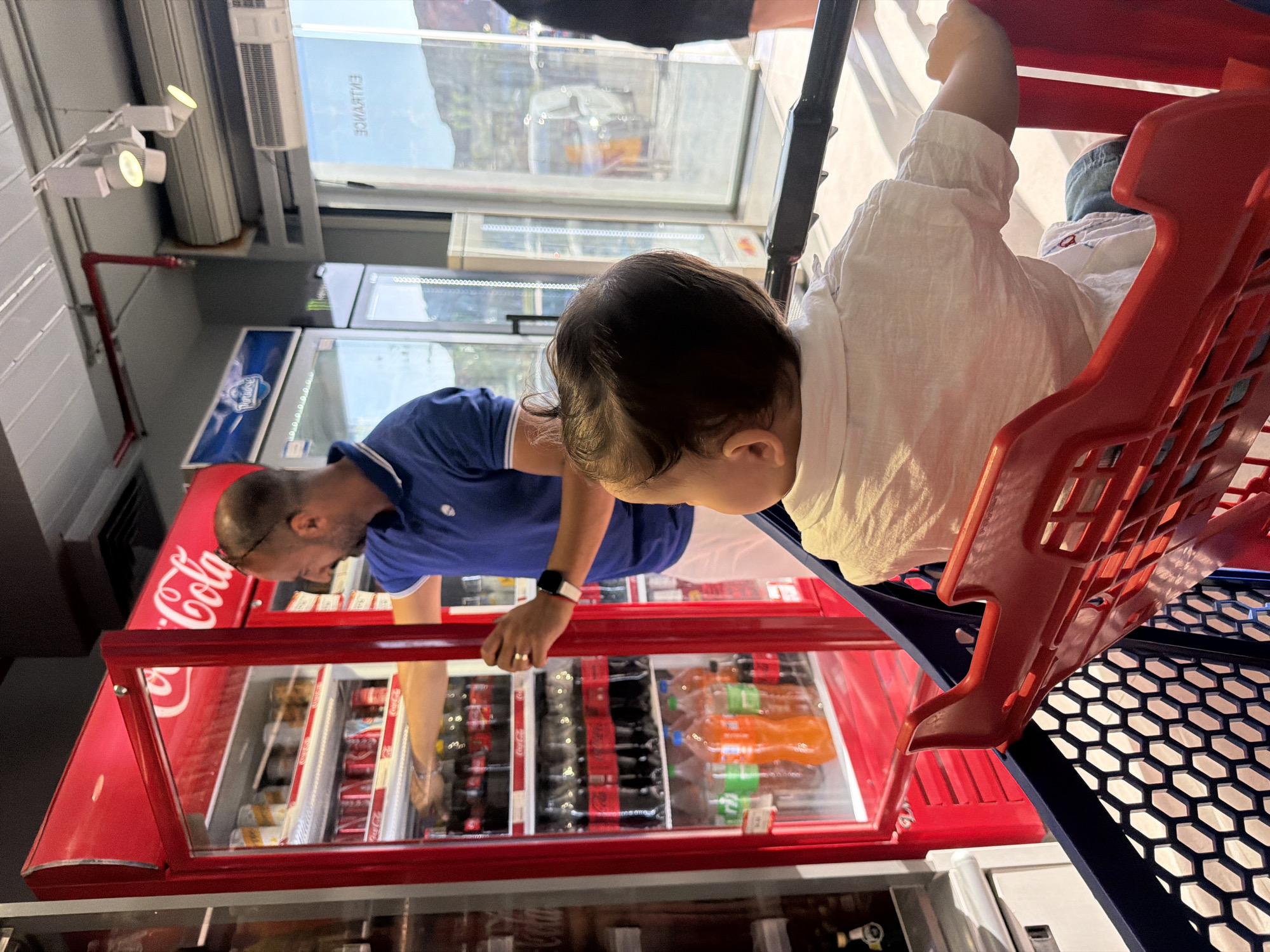 Afternoon grocery run at a Sharm El Sheikh supermarket