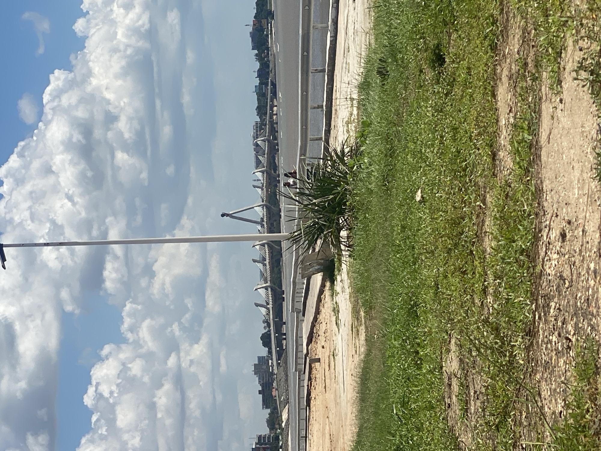 Morning scenes captured in Dar es-Salaam: bridge views, ice cream