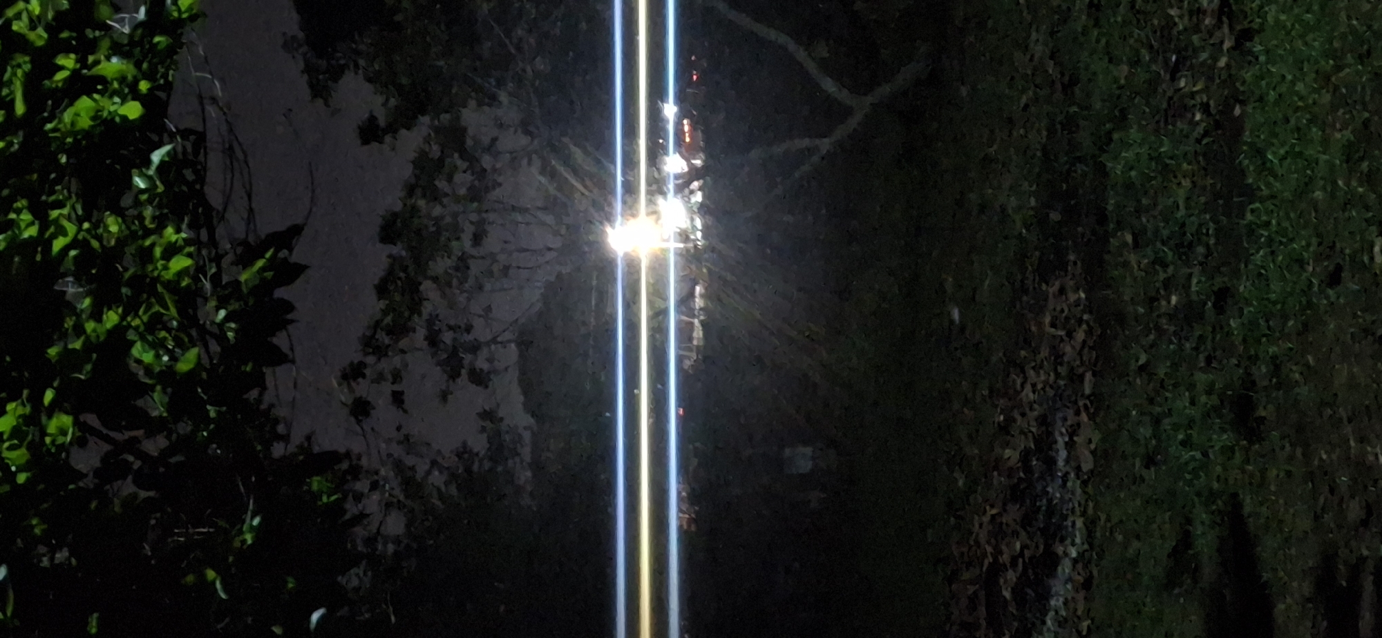 Nighttime moments captured in Vallecito, Venezuela over three hours