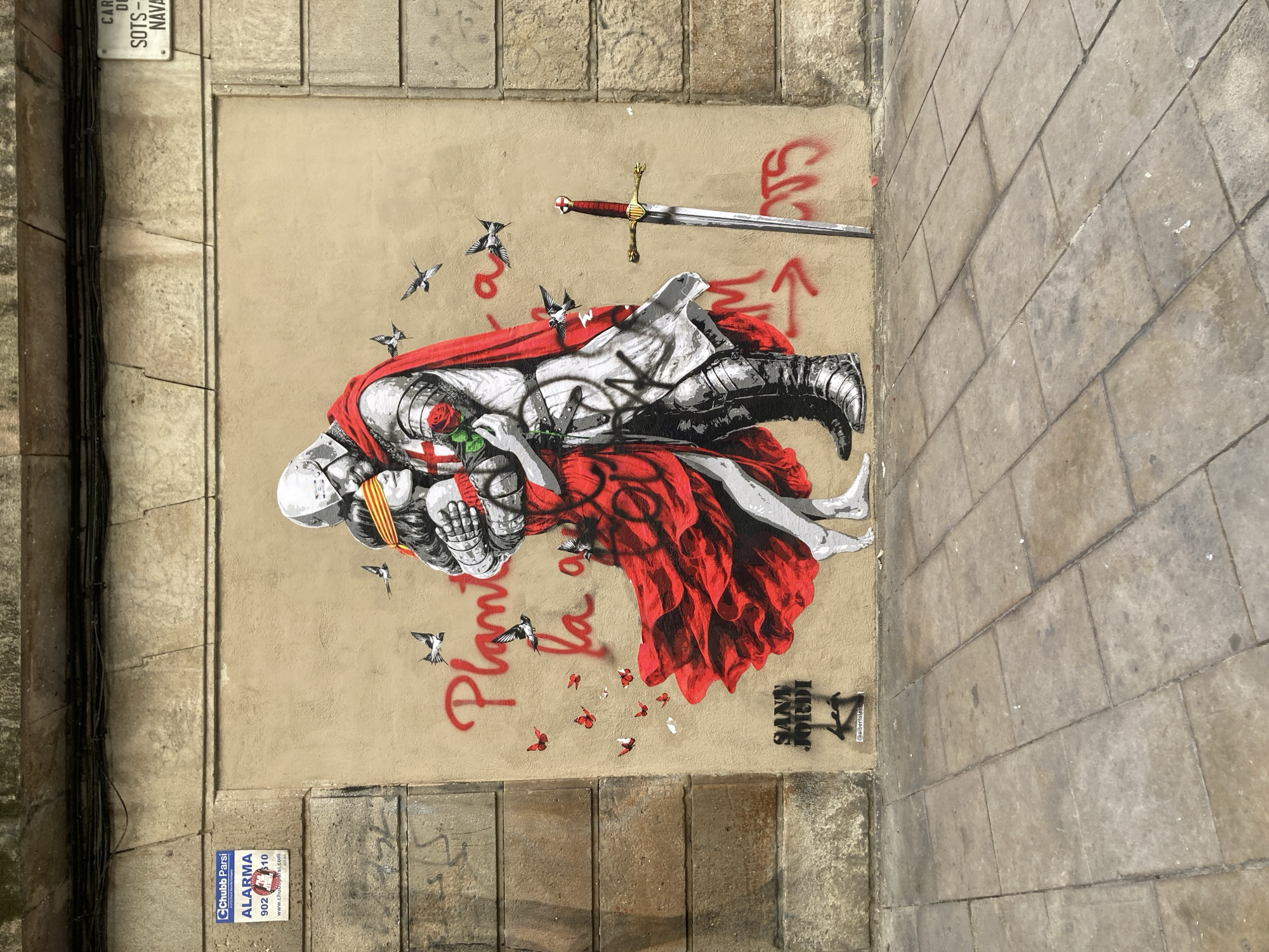 Barcelona street art and graffiti documented across multiple locations
