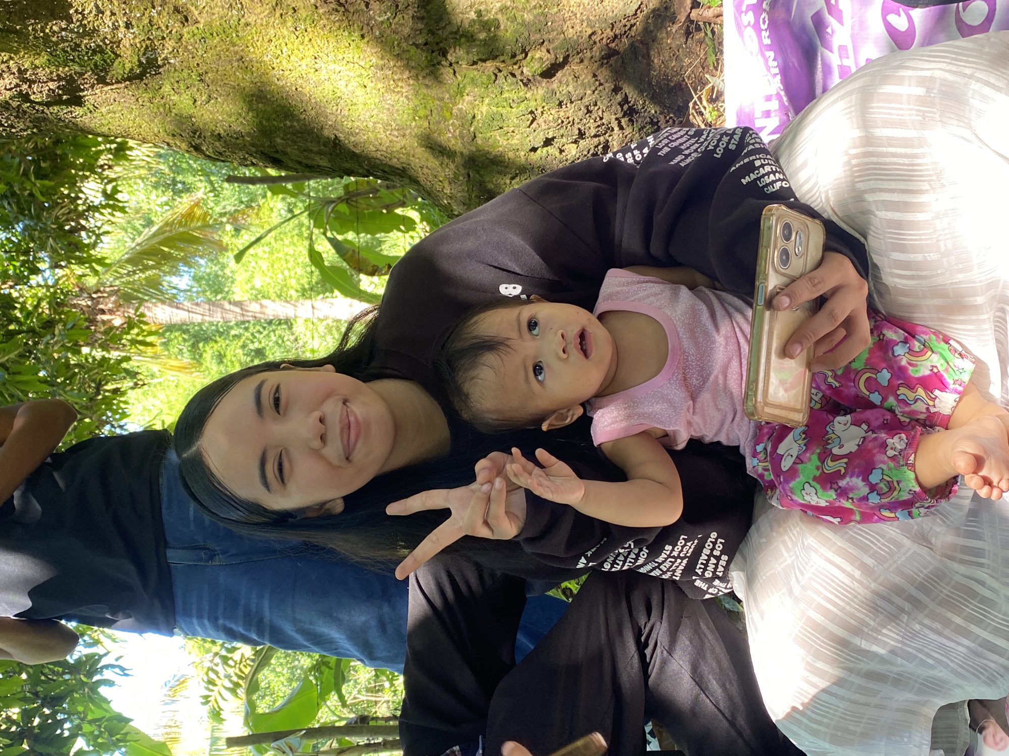 Family park day with tree climbing in Davao City