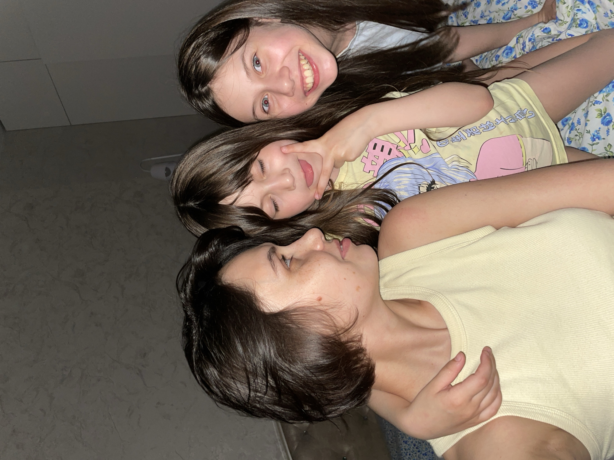 Family moments and meal documented in Izhevsk home