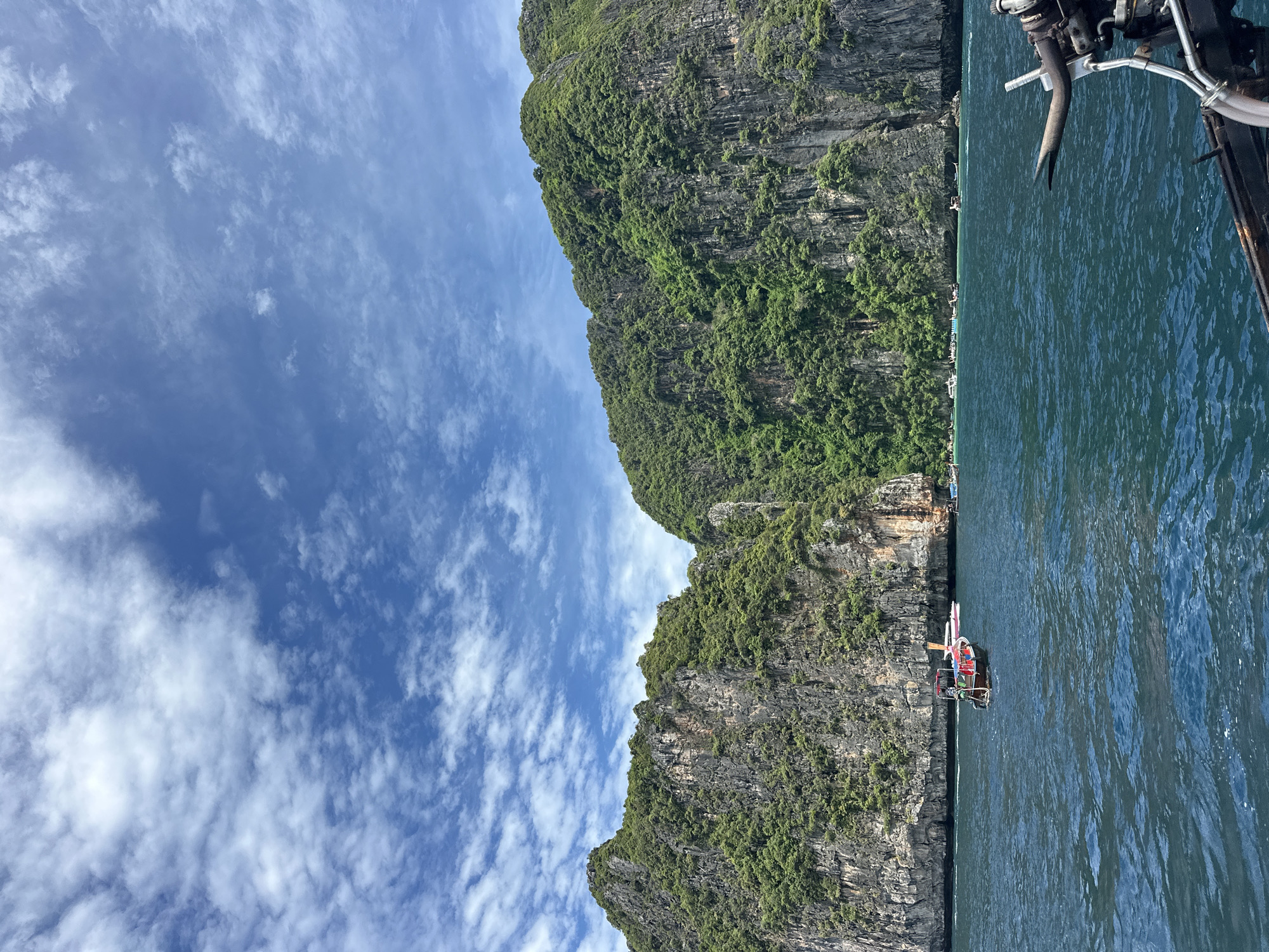 Out on the water near Haad Yao, Thailand