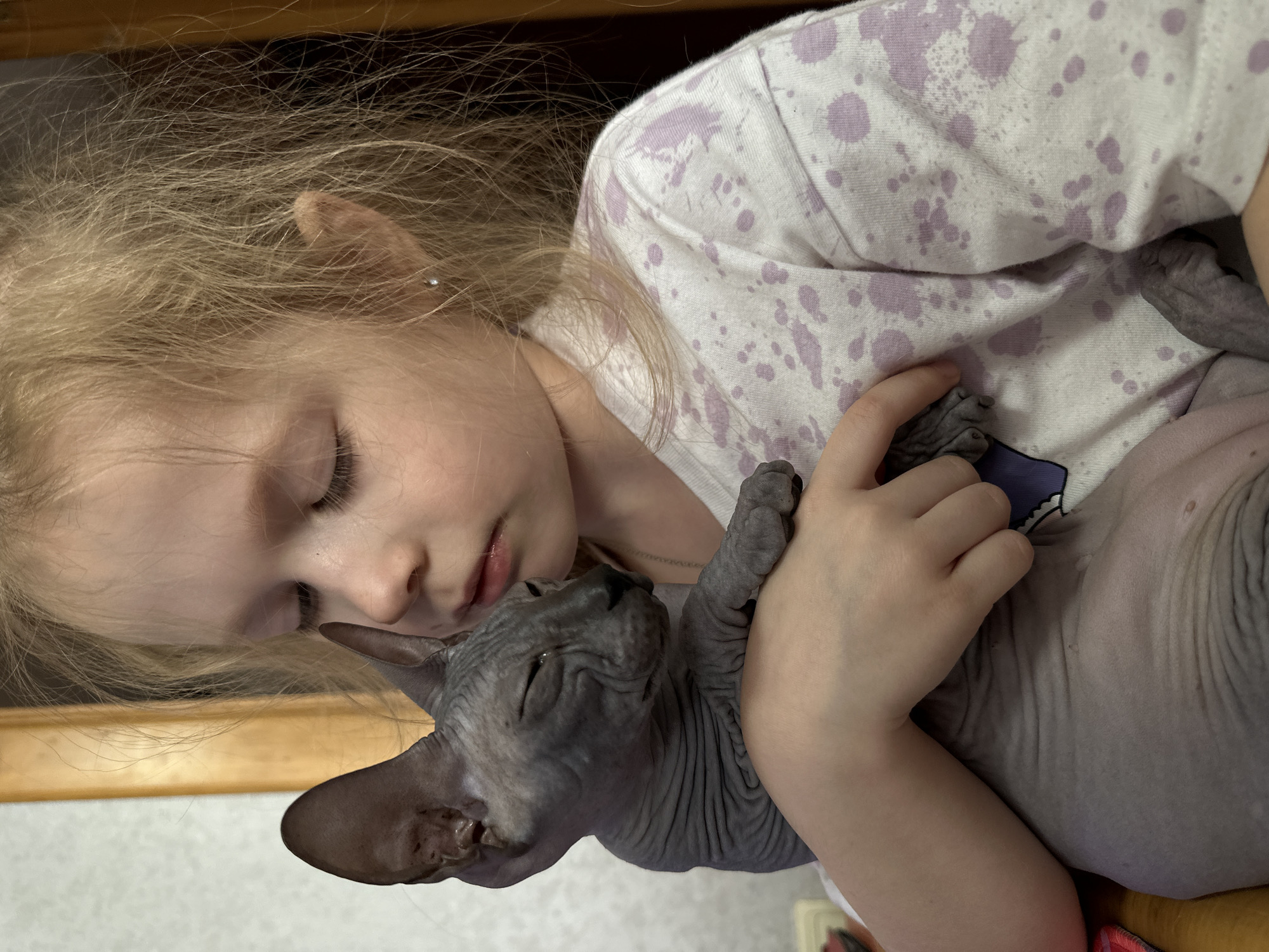 Personal moments captured in early morning Chaikovsky, Russia