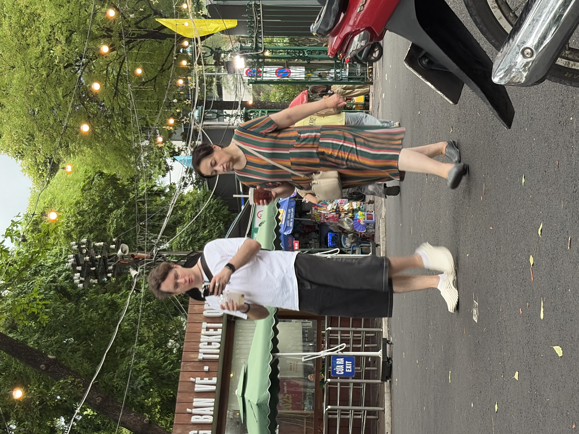 Morning visit to Saigon Zoo and coffee shops documented