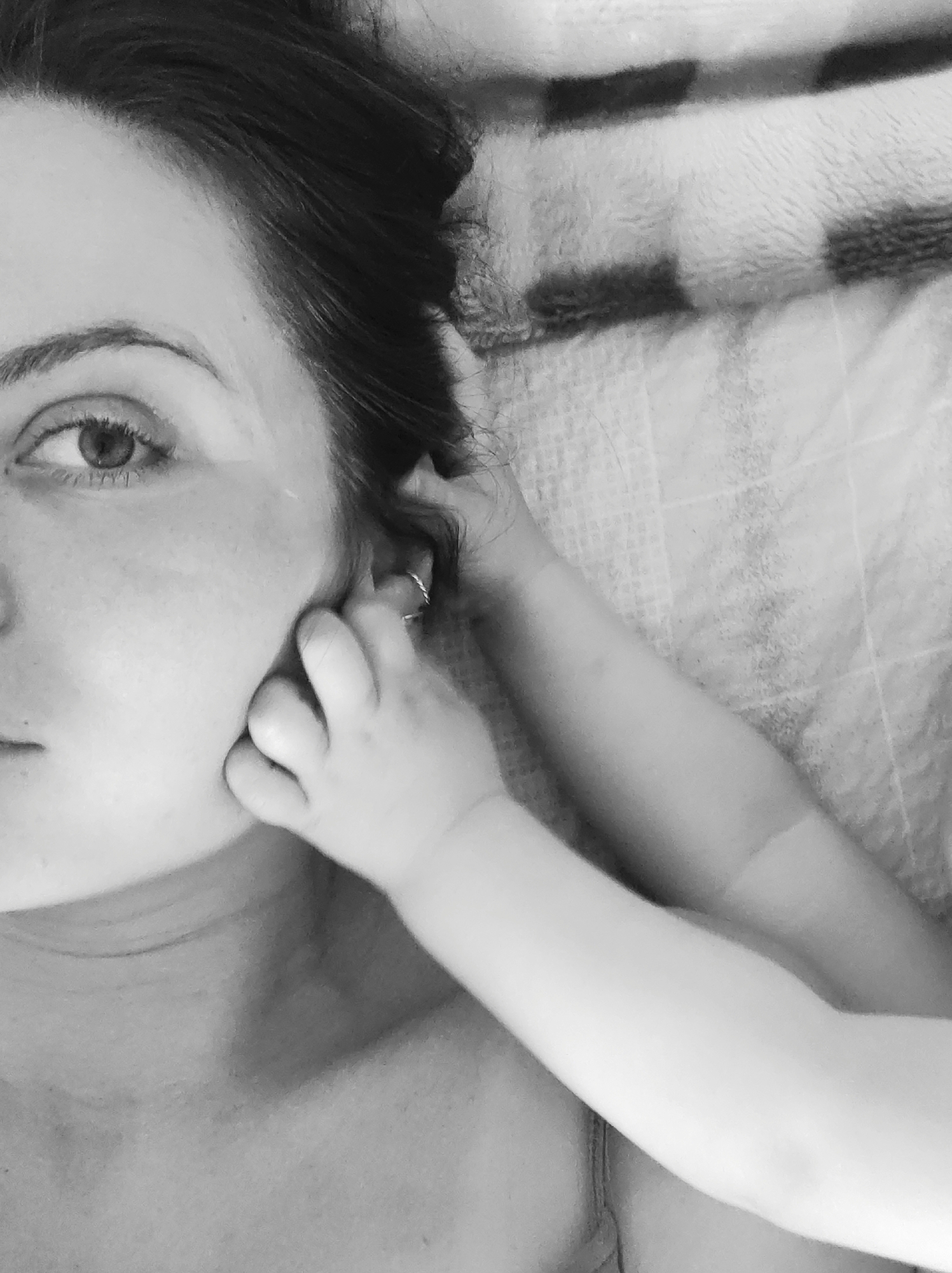 Mother and child share tender moments in intimate photographs