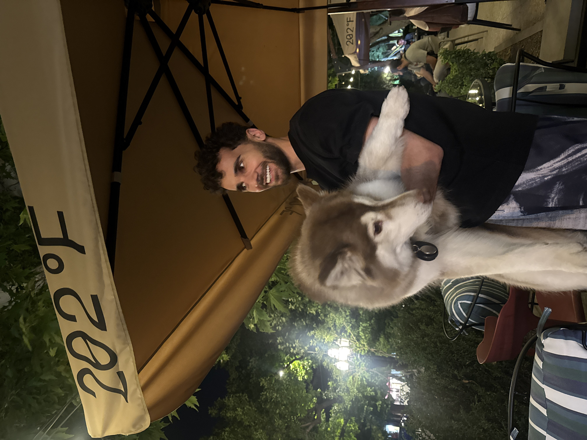 A night out at a Yerevan bar, streets alive outside