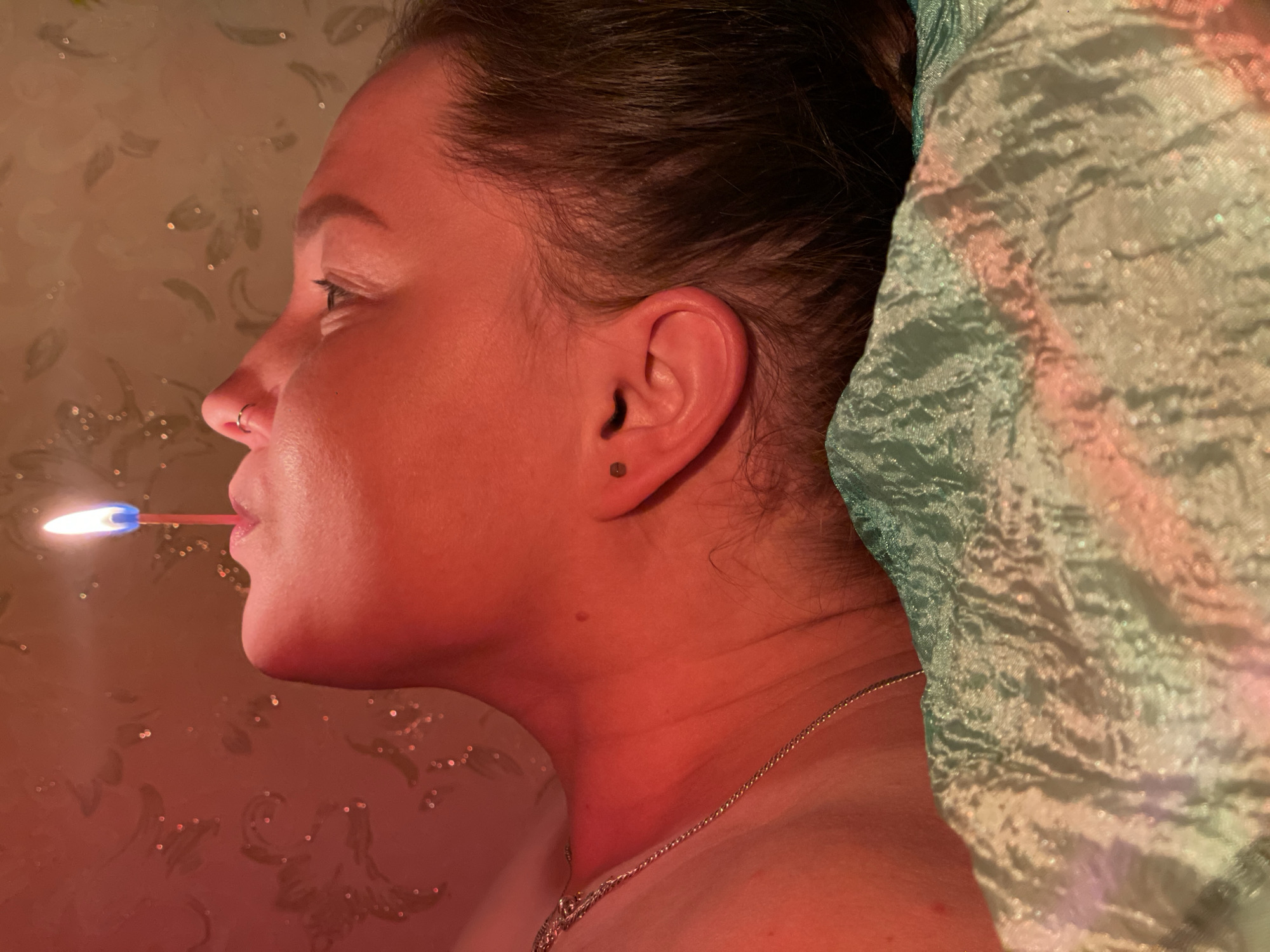 Portrait captured in Izhevsk shows woman with piercings