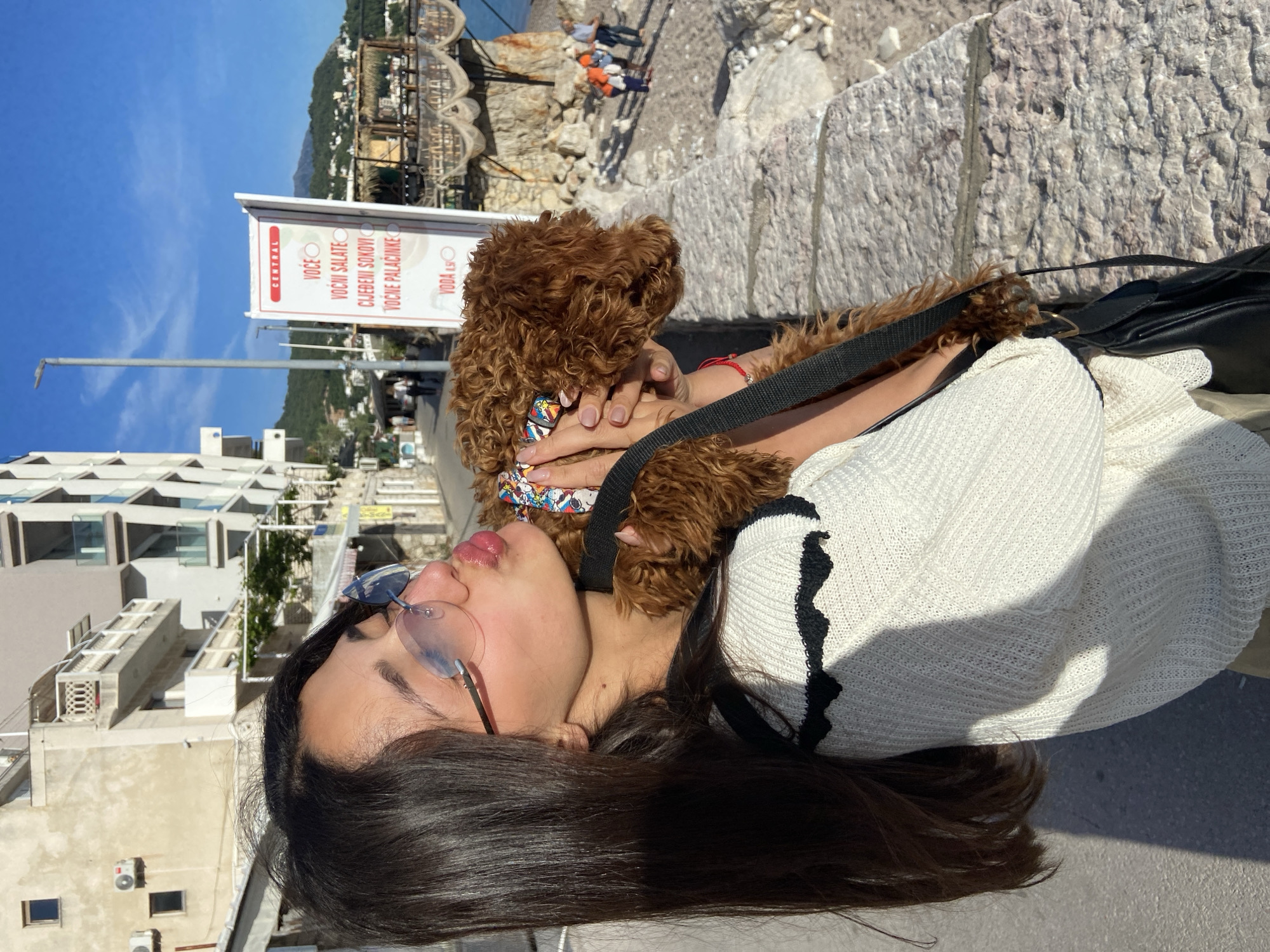 Woman with poodle, man in religious shirt spotted in Sutomore