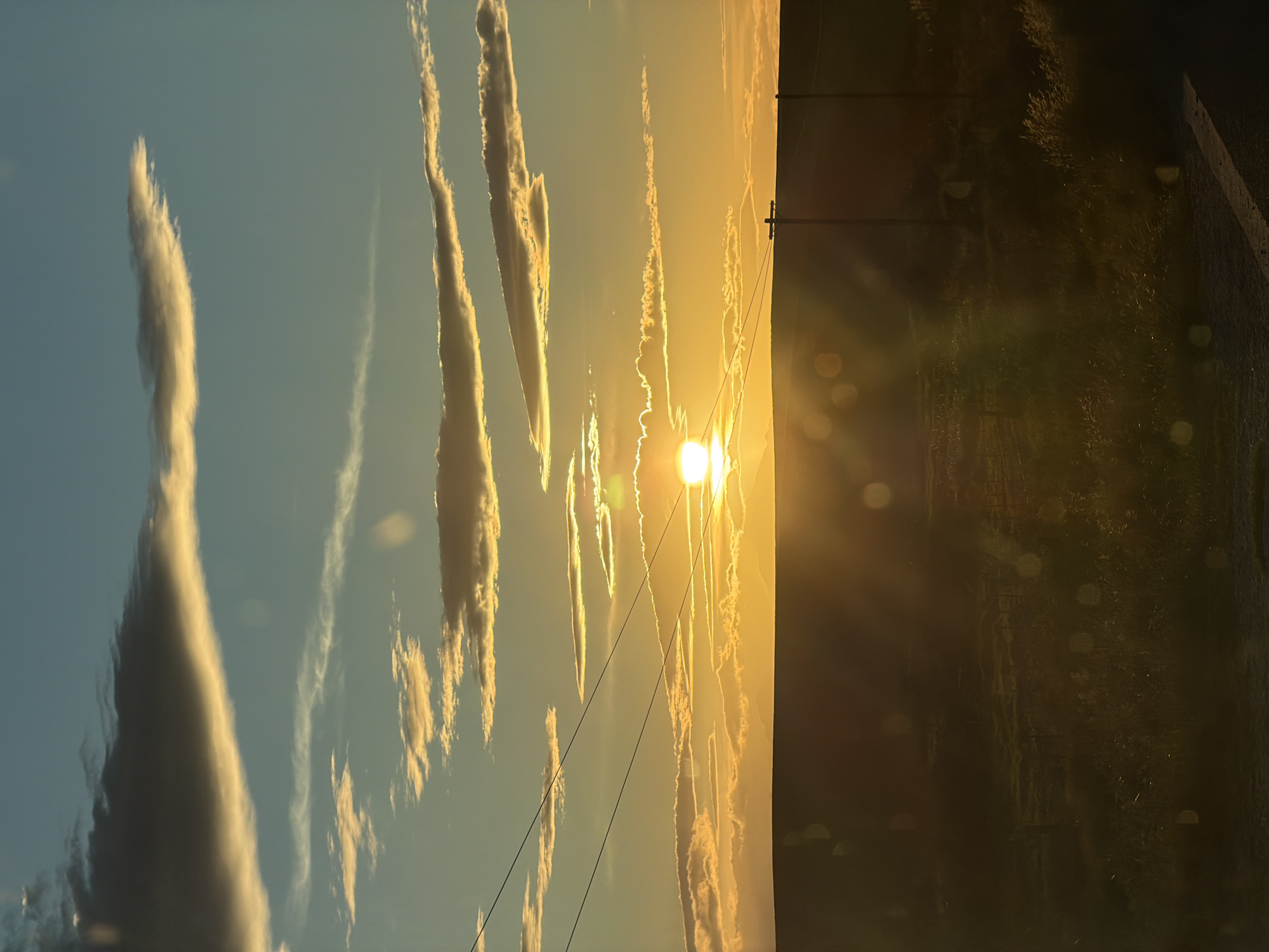 Sunset documented in Cape Agulhas, South Africa