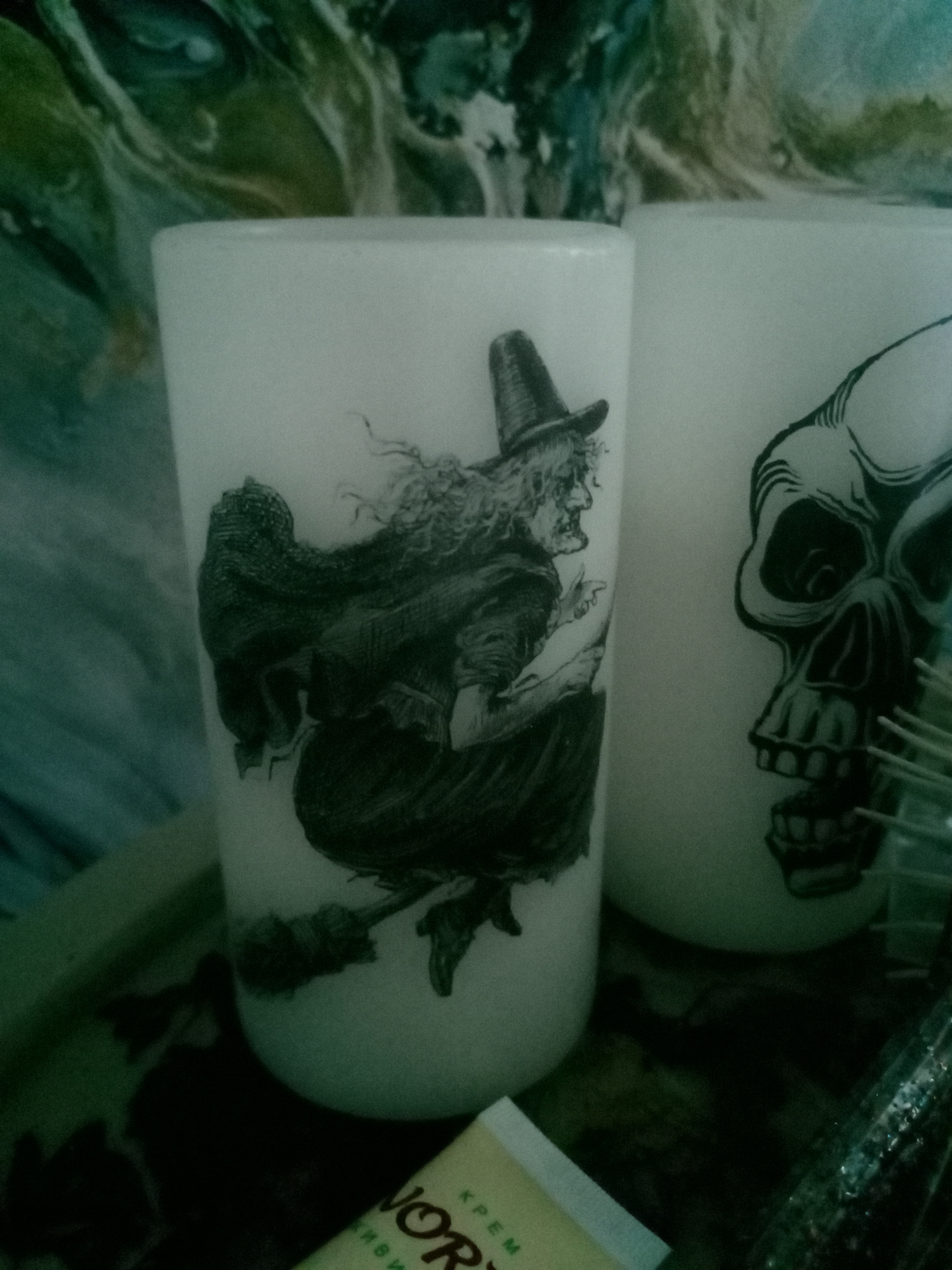 Home evening mix: roses, Halloween decor, and tablet viewing