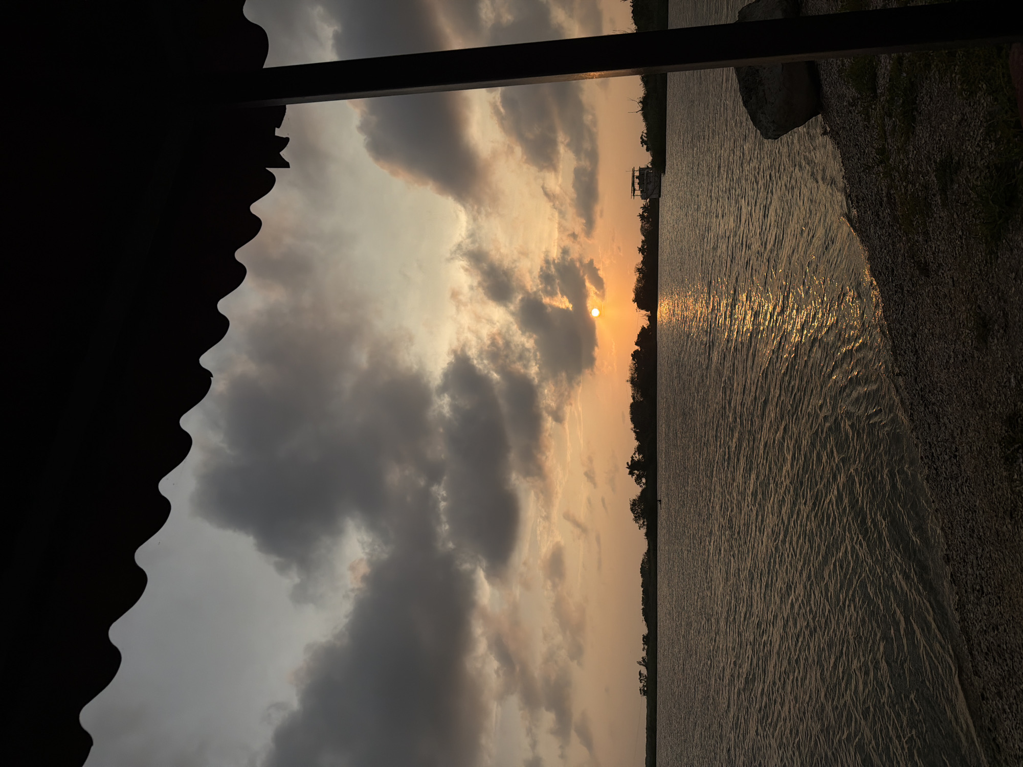 Sunset kayaking scene observed at Chairel Lagoon, Tampico