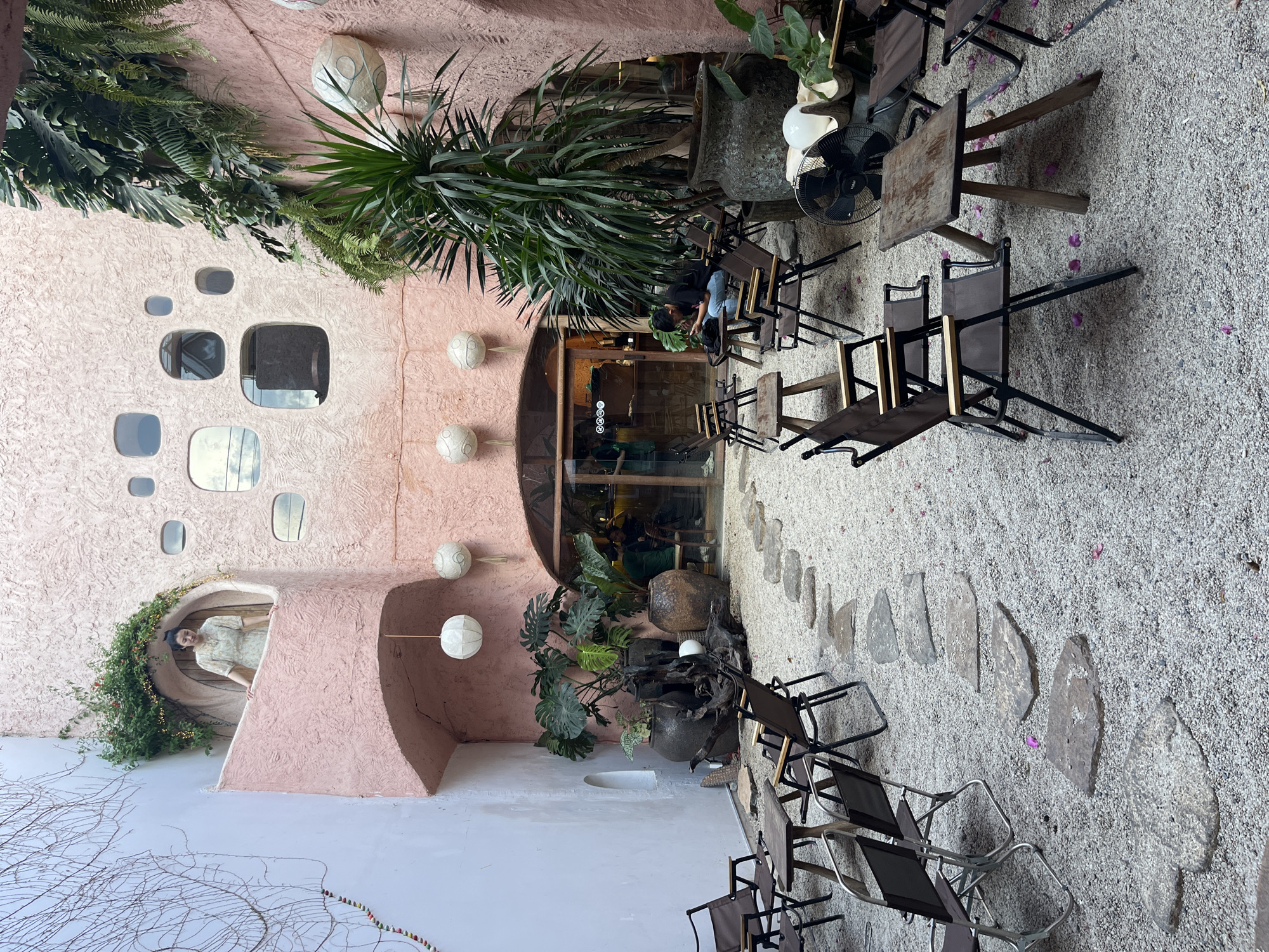 Artistic installations and decorative elements documented at unknown venue