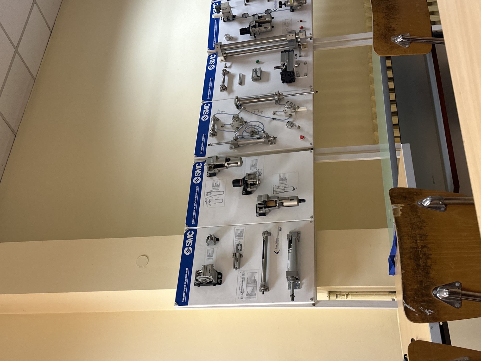 Educational displays and commercial facilities observed in Sofia