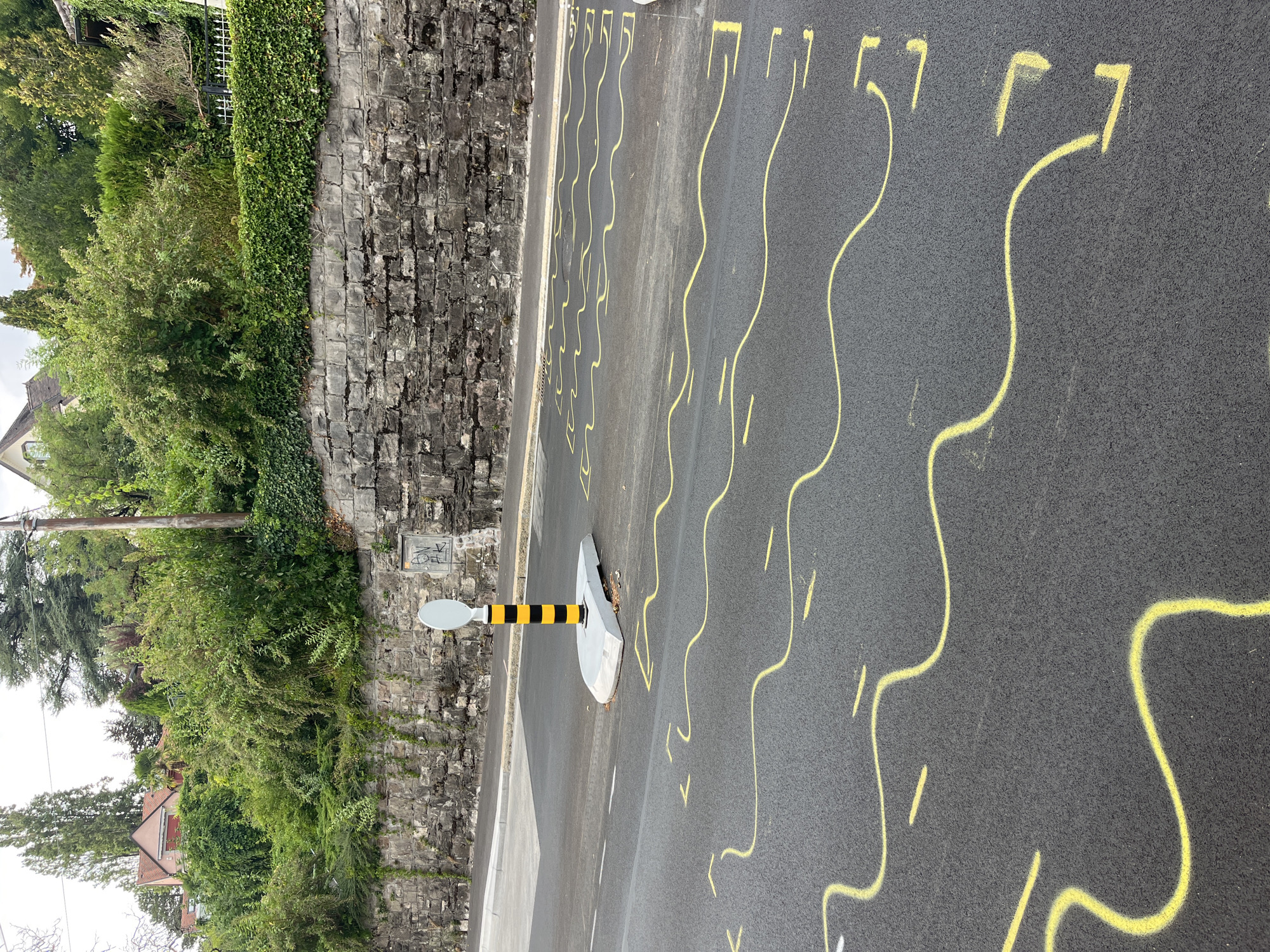 Wandering Montreux's lakeside streets and stone walls at dusk