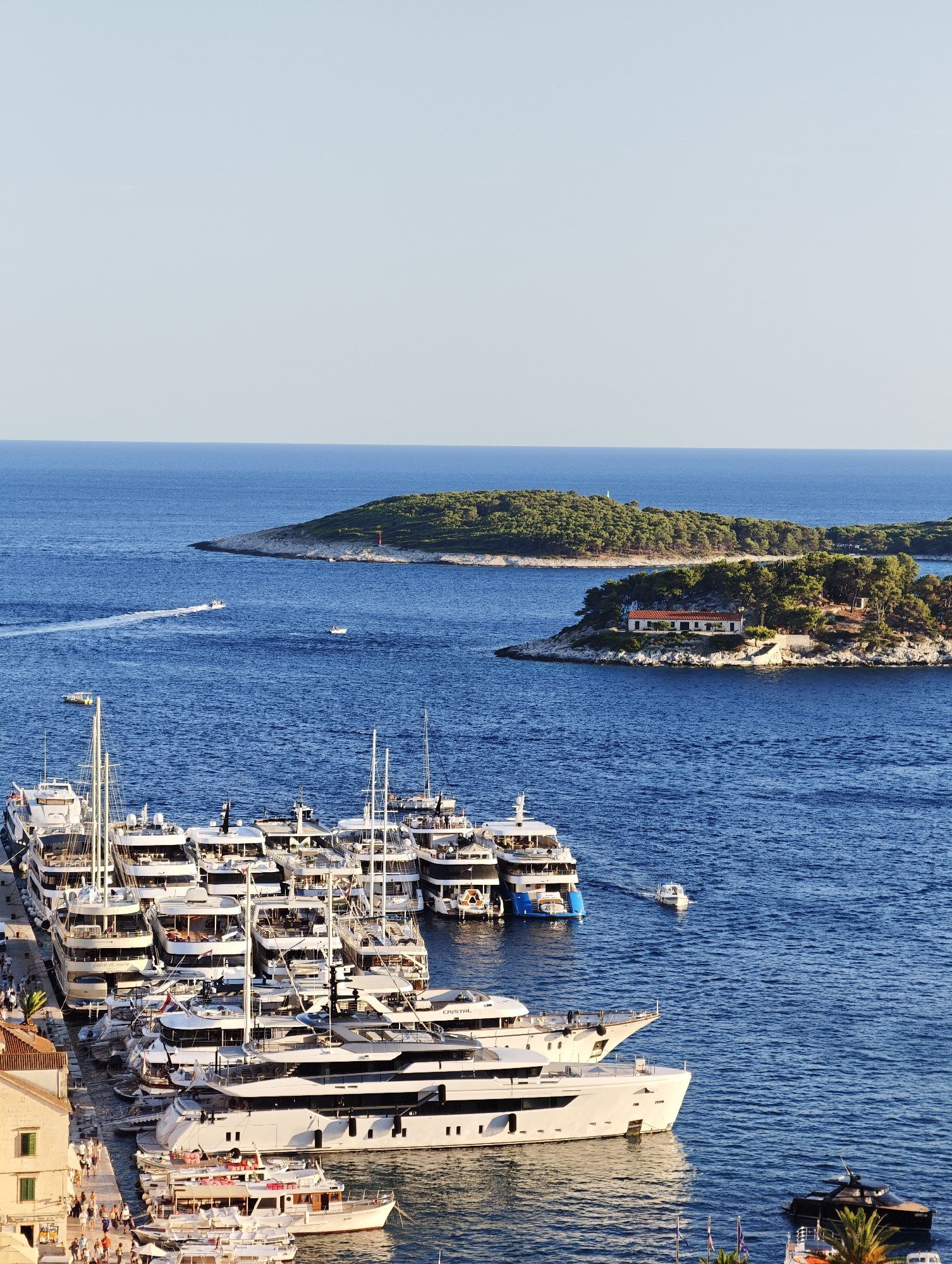 Wandering Hvar town: yachts, old stones, and wild flora