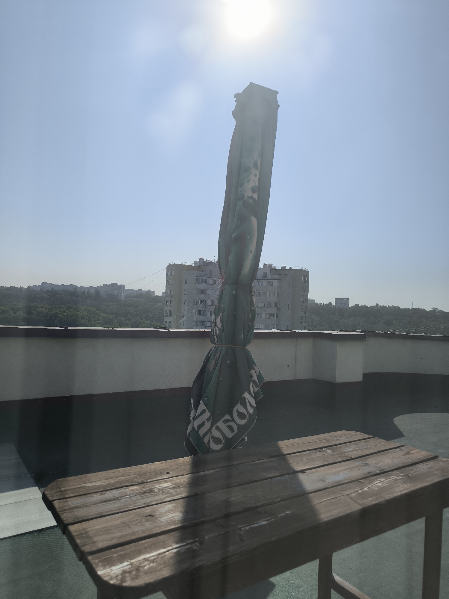 Rooftop morning in Chișinău, snacks and city views included