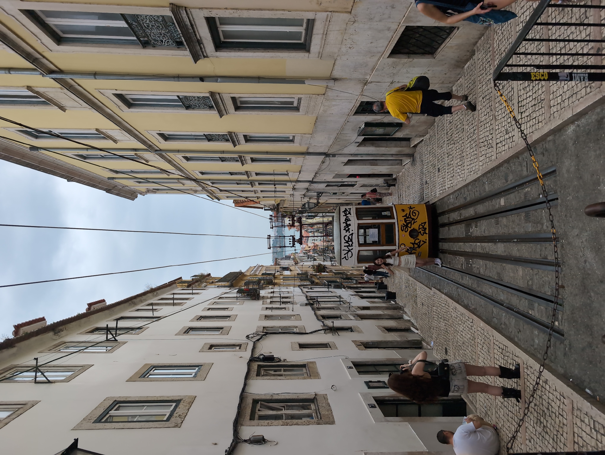 Weekend scenes documented across historic Lisbon neighborhoods