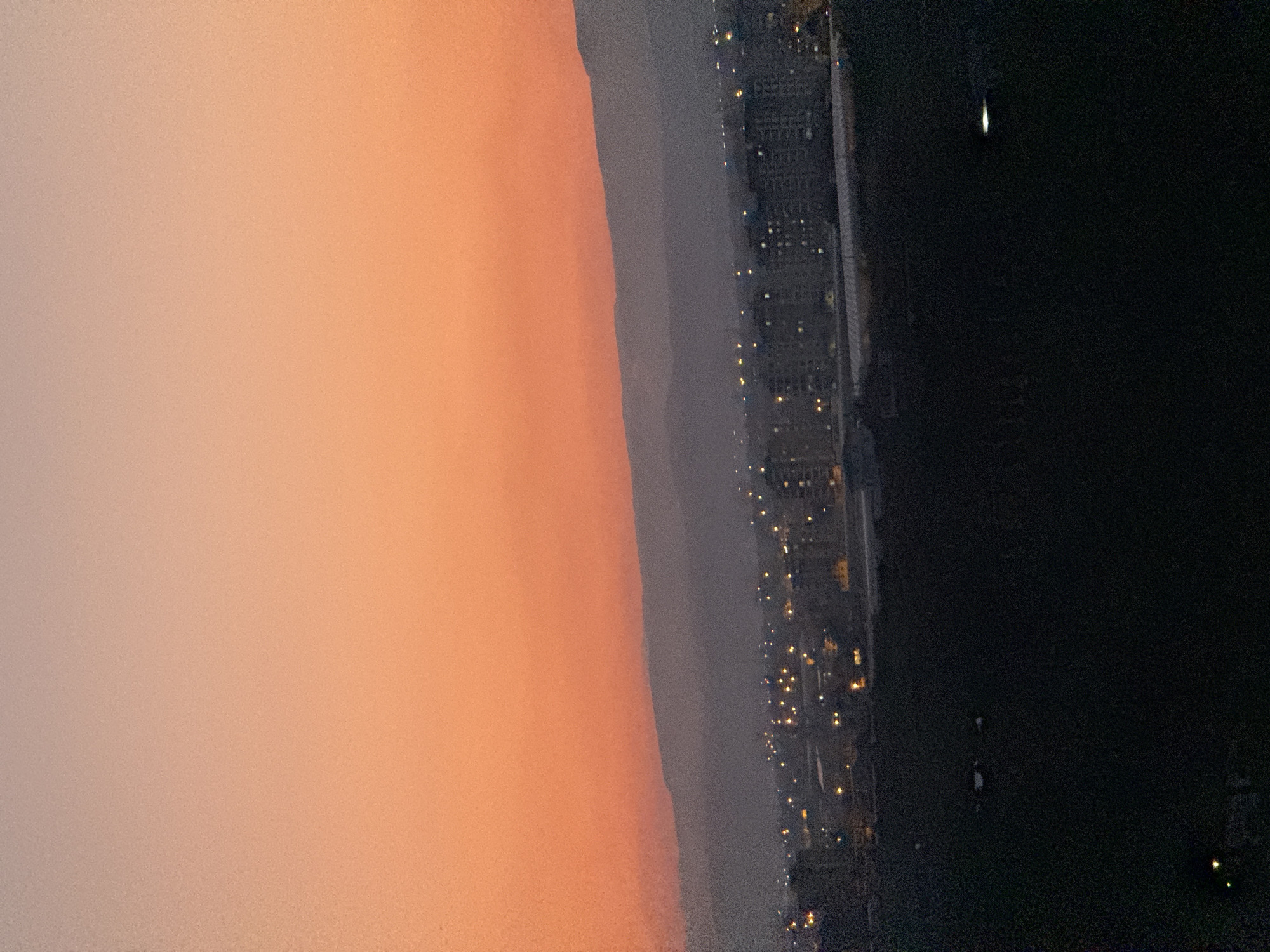 Sunset documented from multiple viewpoints in Erdemli, Turkey