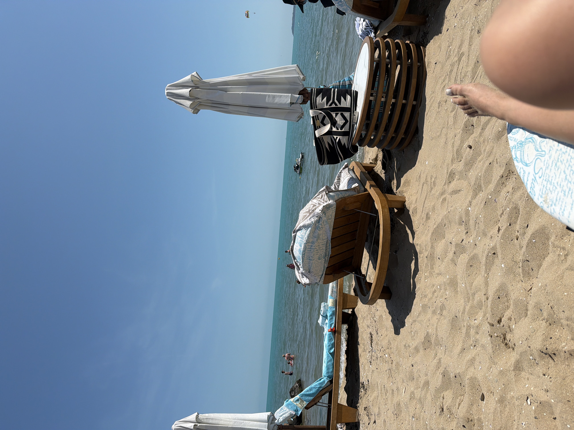 Beach day includes seaside relaxation and dining