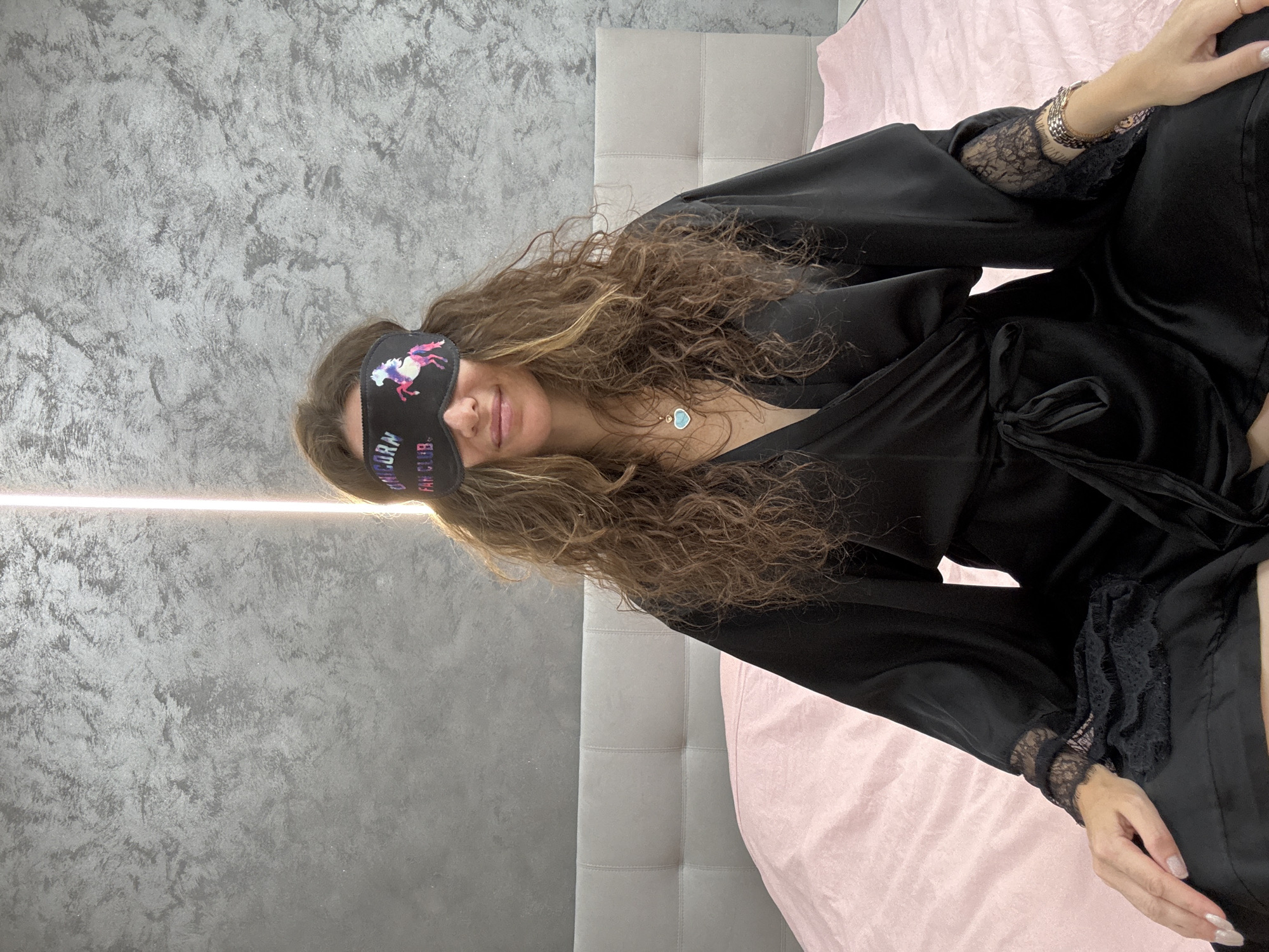 Midday relaxation session with unicorn sleep mask, Khimki