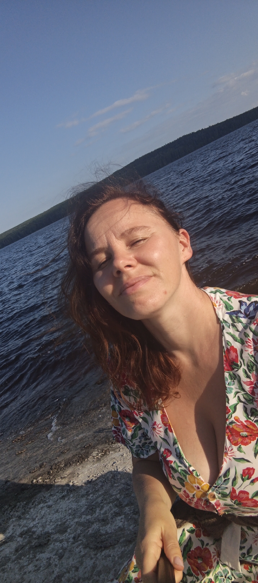 Lazy summer afternoon at the Chaikovsky waterfront