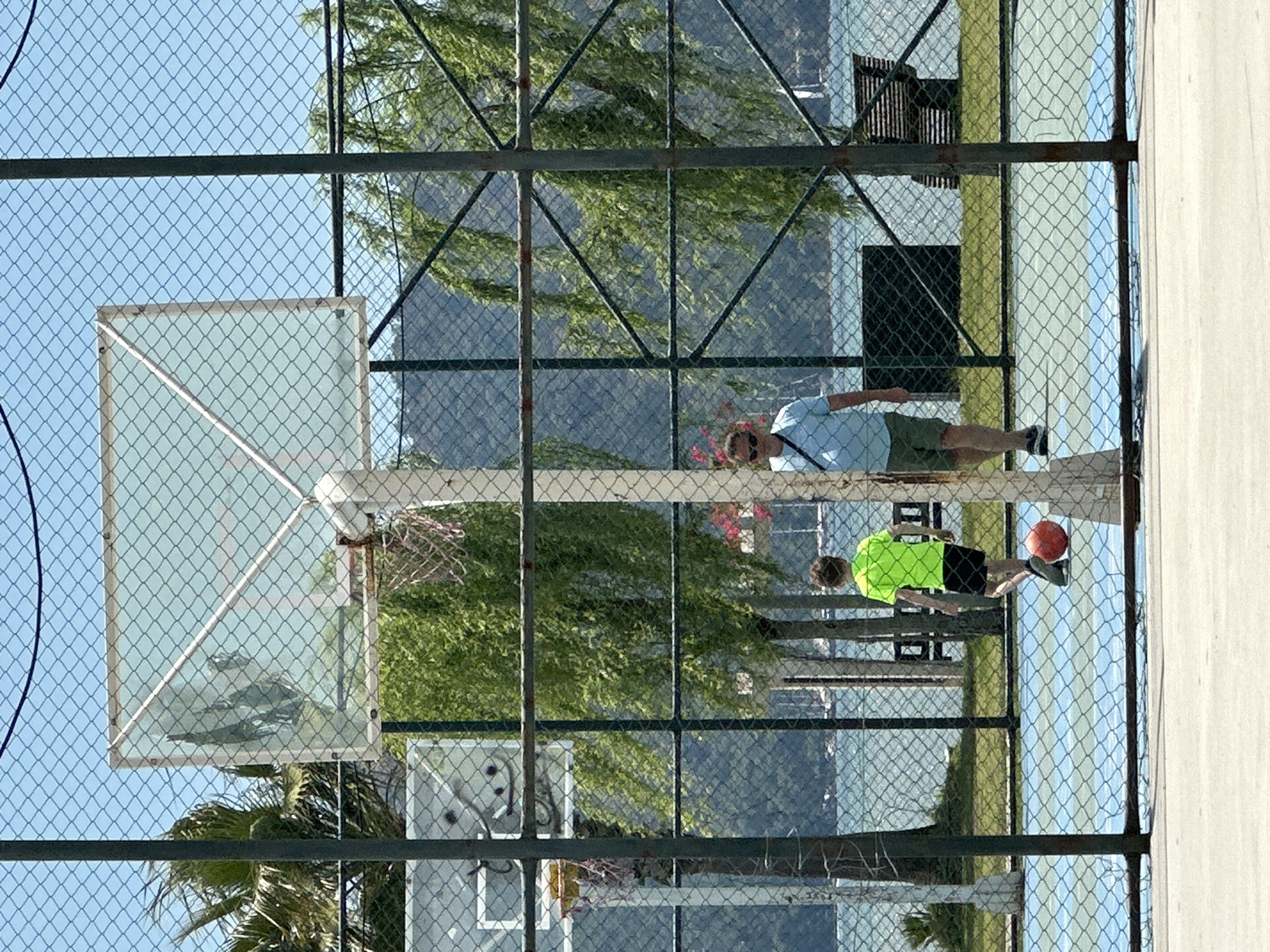 Recreational scenes captured across Fethiye, Turkey playgrounds and courts